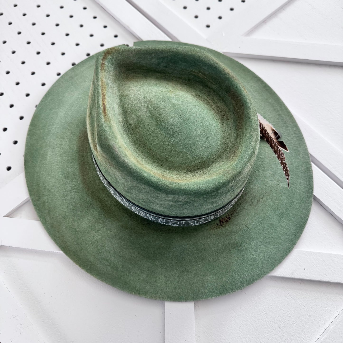 Custom Color LOC Wool Fedora