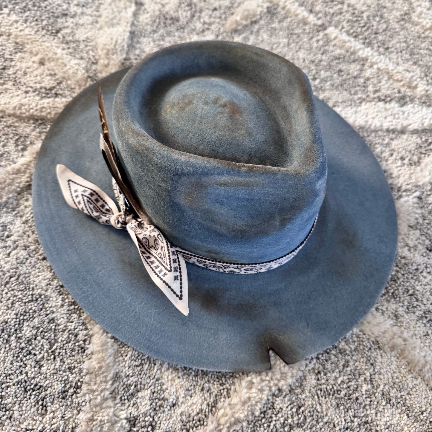 Custom Color LOC Wool Fedora