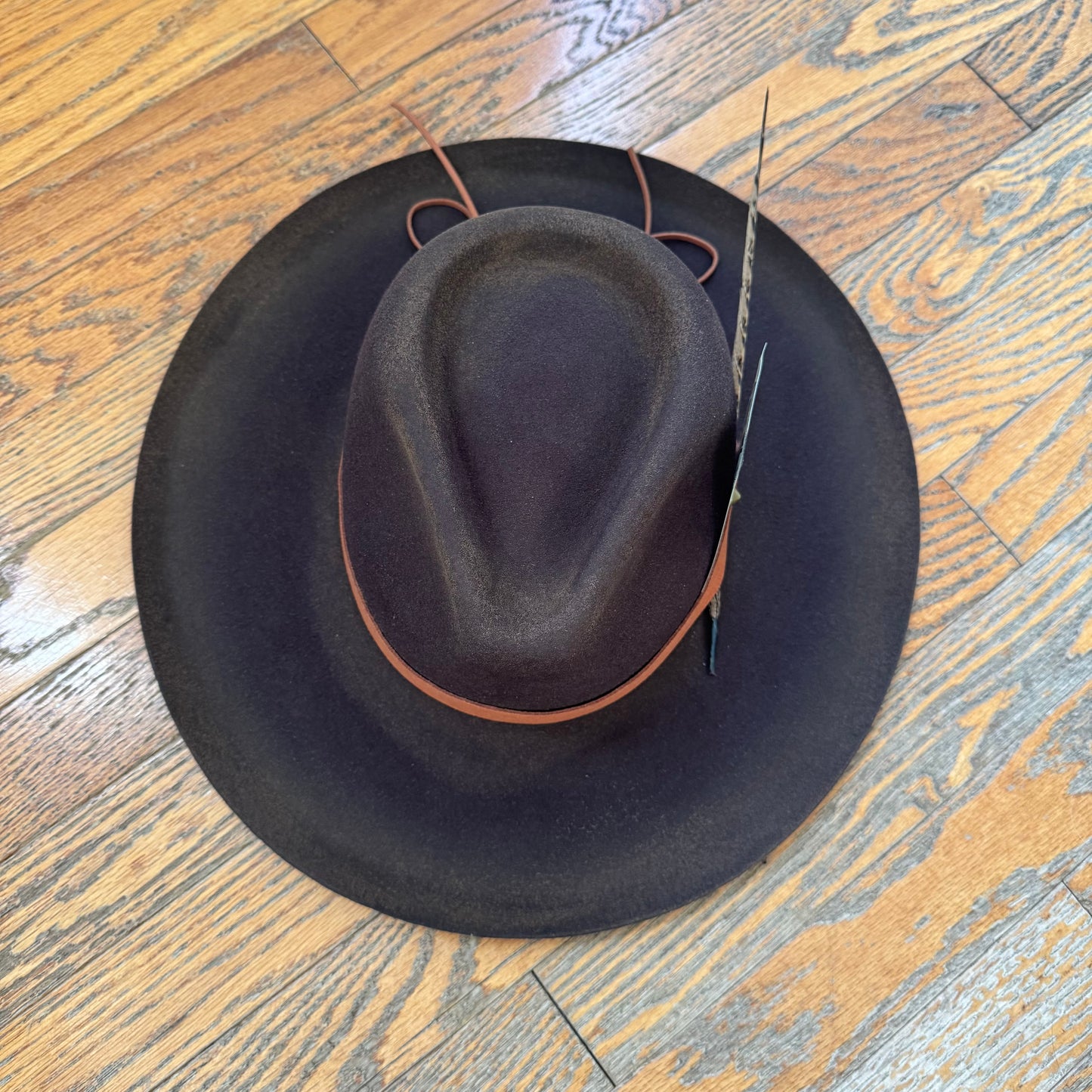 Custom Wool Curled Brim Hat