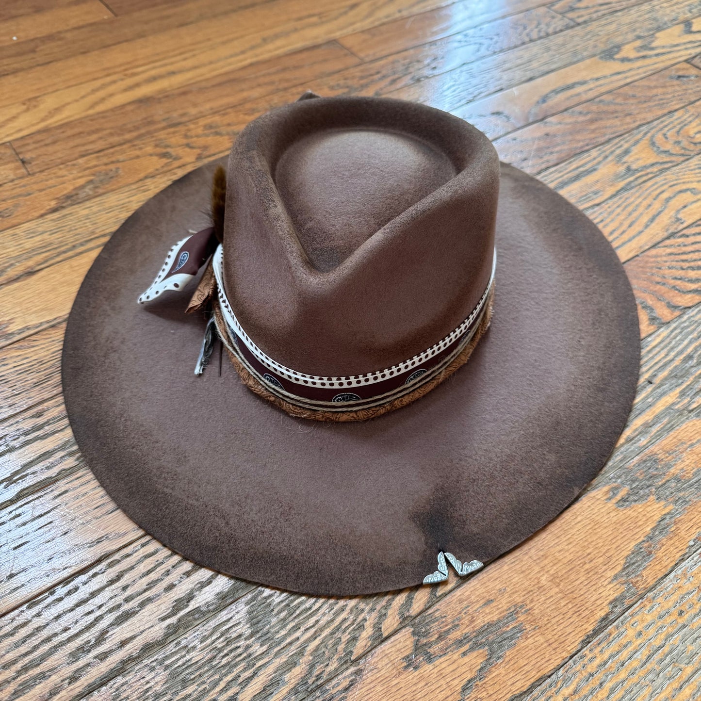 Custom Wool Wide Brim Hat
