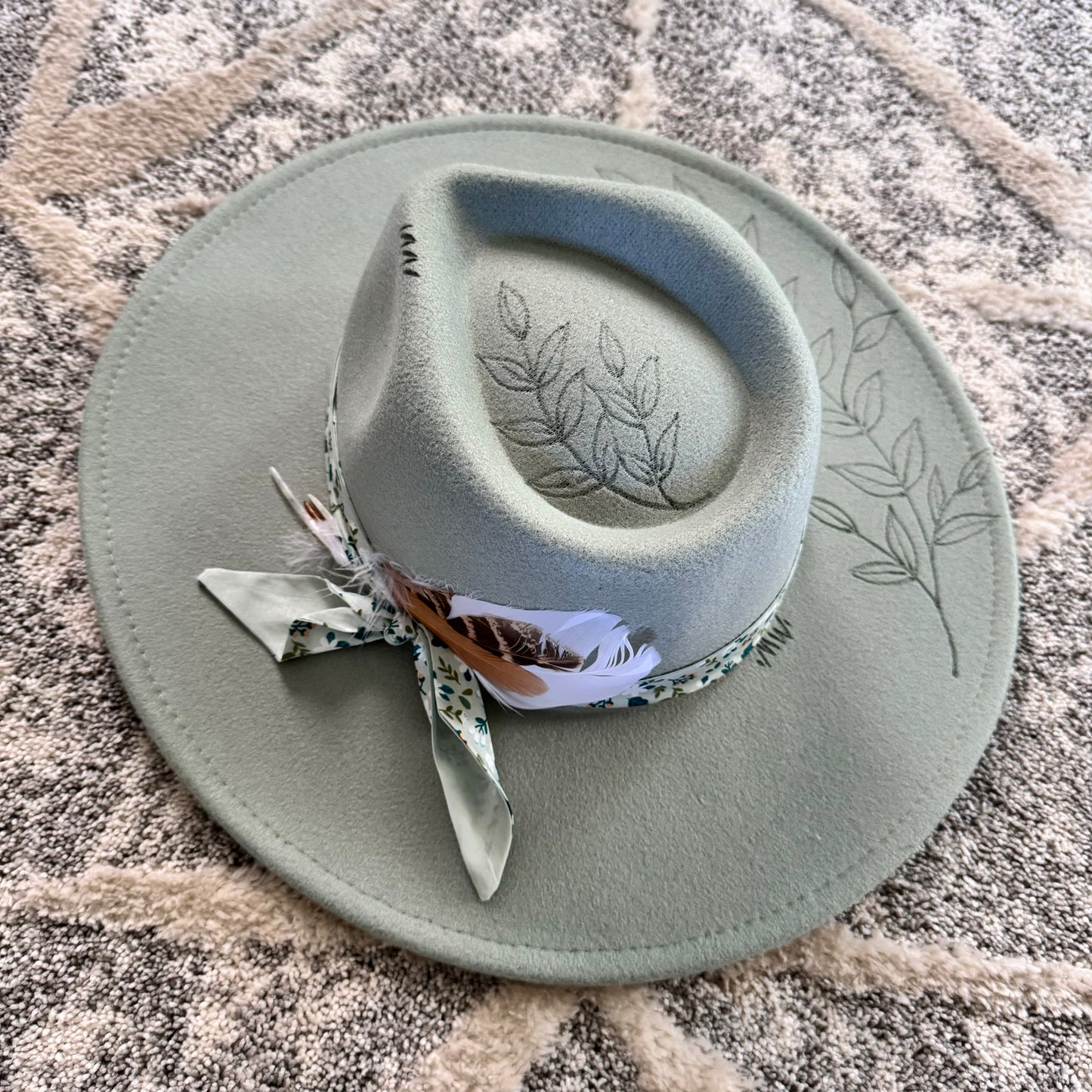 Custom Vegan Felt Rancher