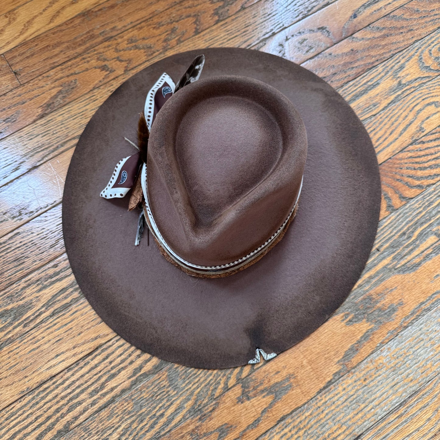 Custom Wool Wide Brim Hat