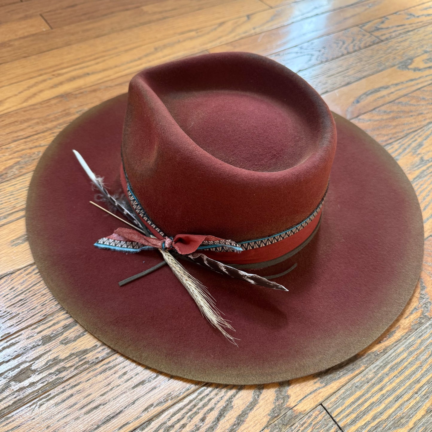 Custom Wool Wide Brim Rancher