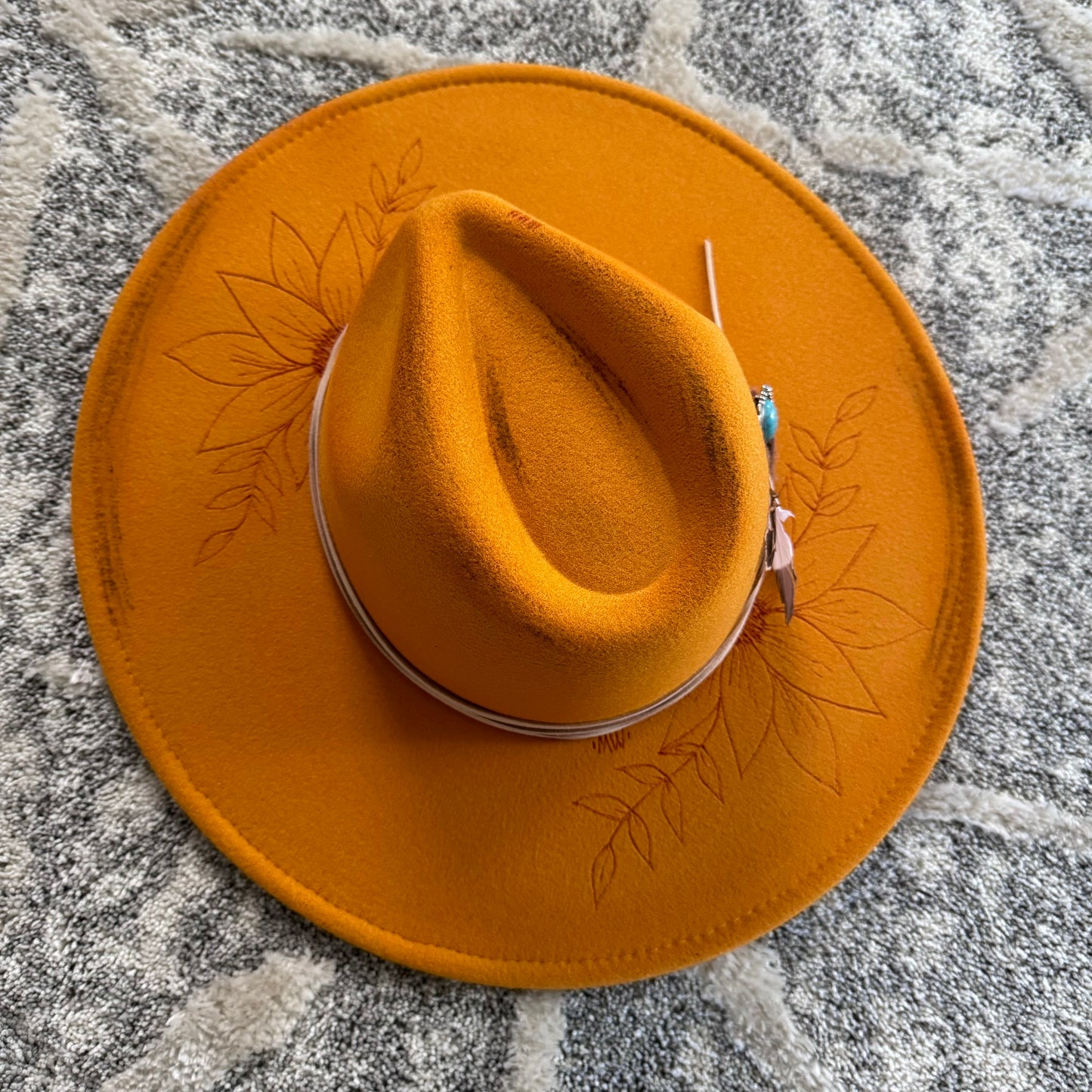 Custom Vegan Felt Rancher