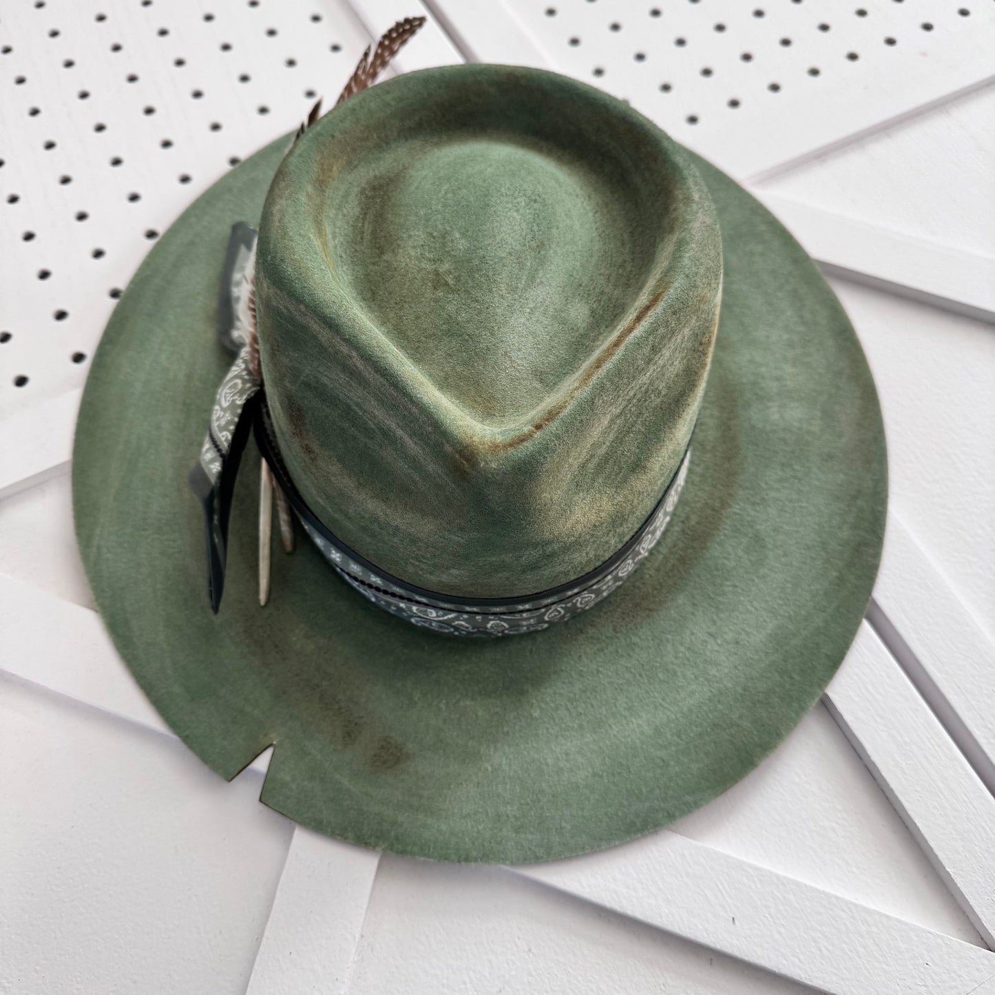 Custom Color LOC Wool Fedora