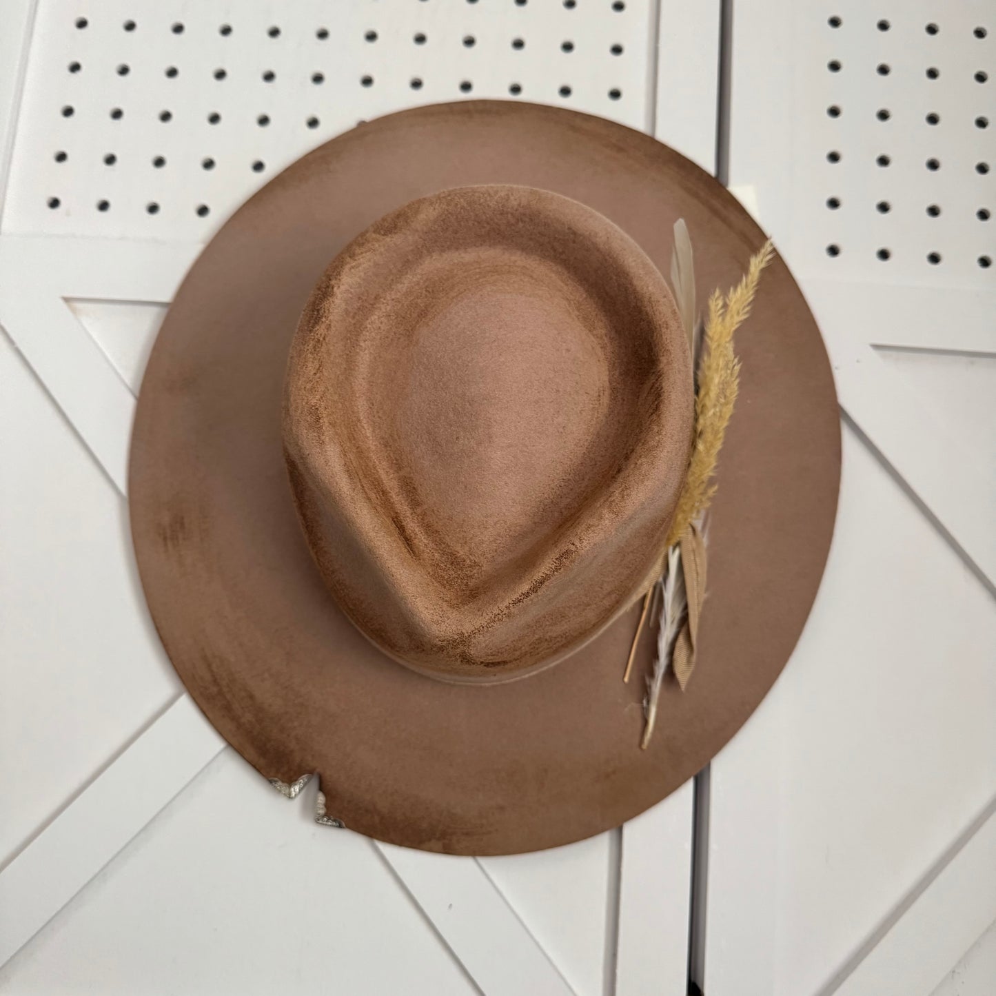 Custom LOC Wool Fedora SAND