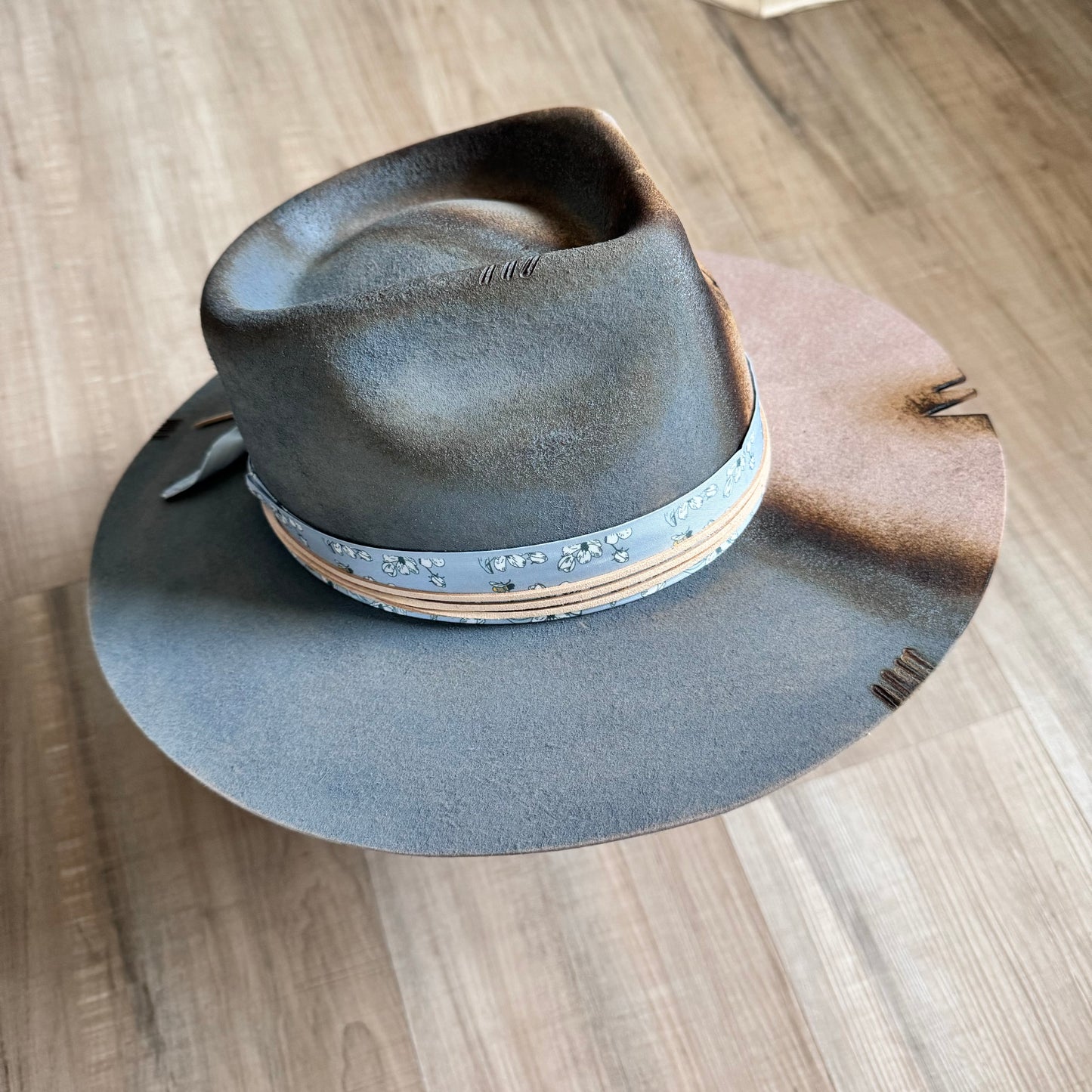 Custom LOC Two-Toned Wool Fedora