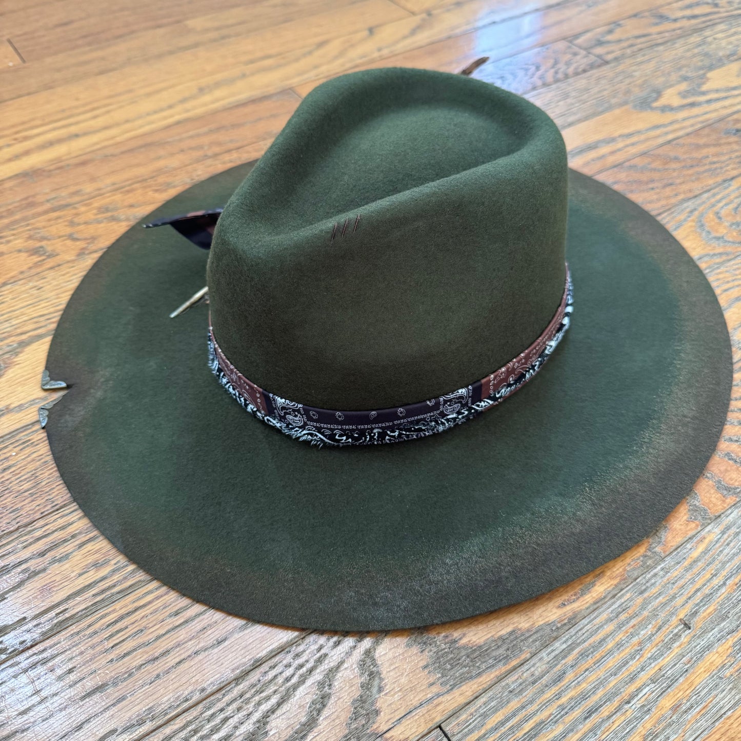 Custom Wool Wide Brim Rancher