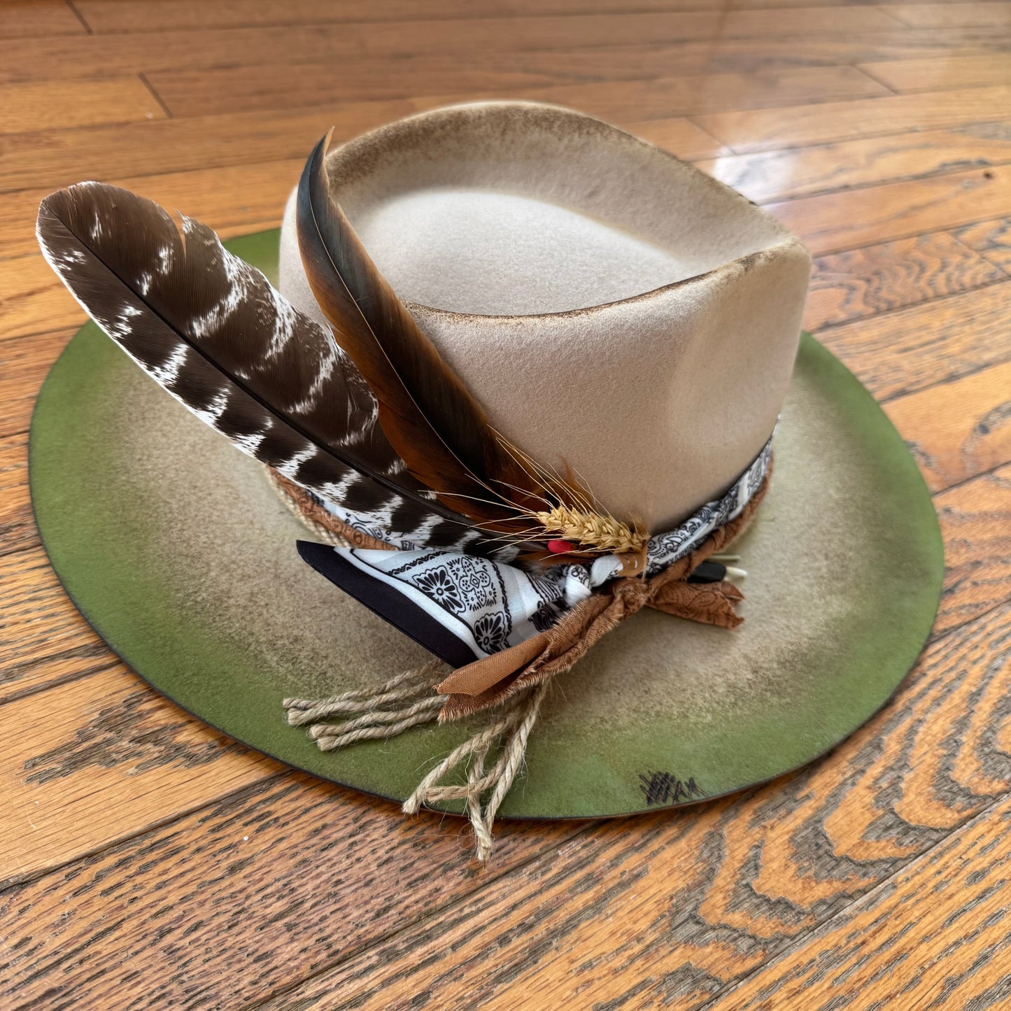 Custom Wool Short Brim Rancher