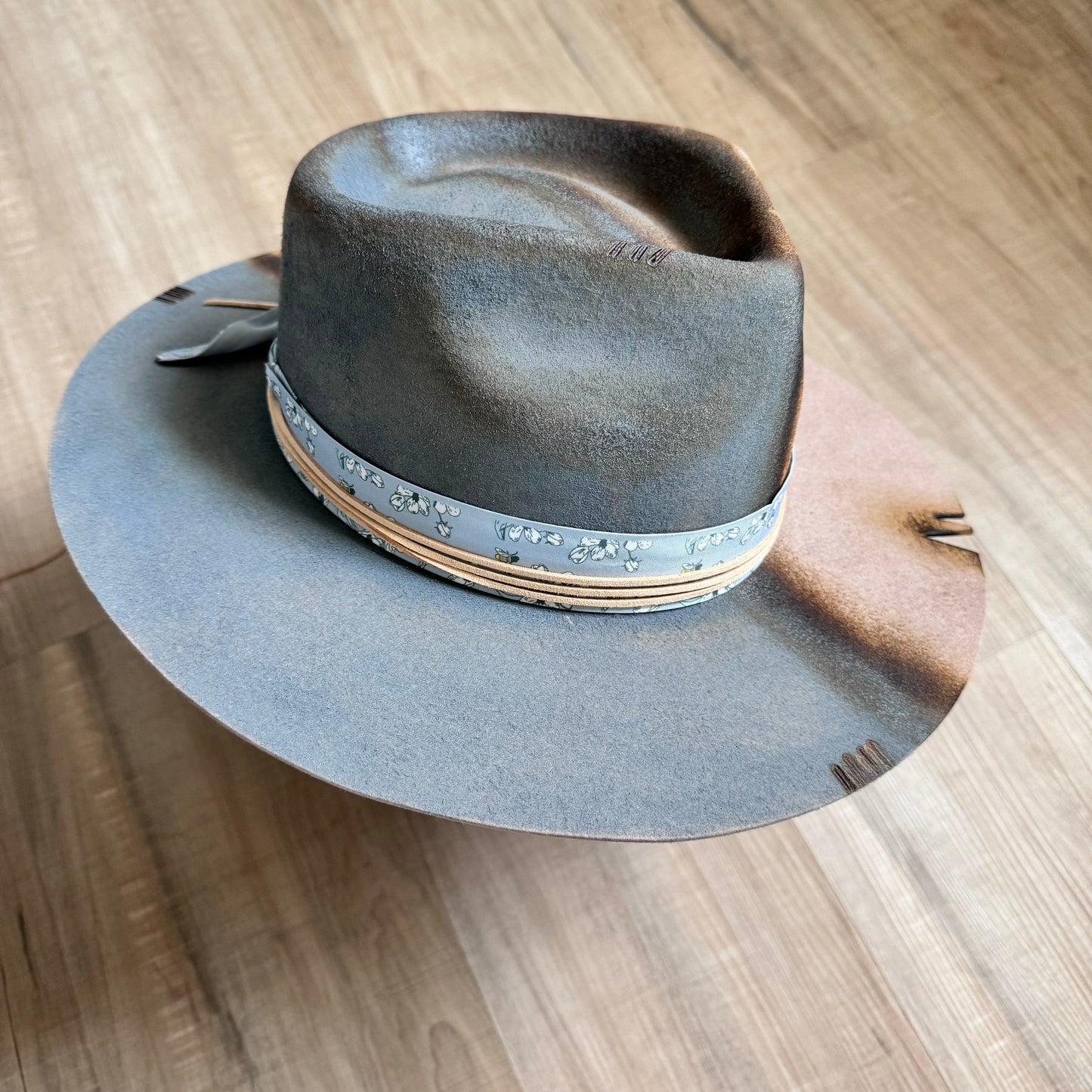 Custom LOC Two-Toned Wool Fedora
