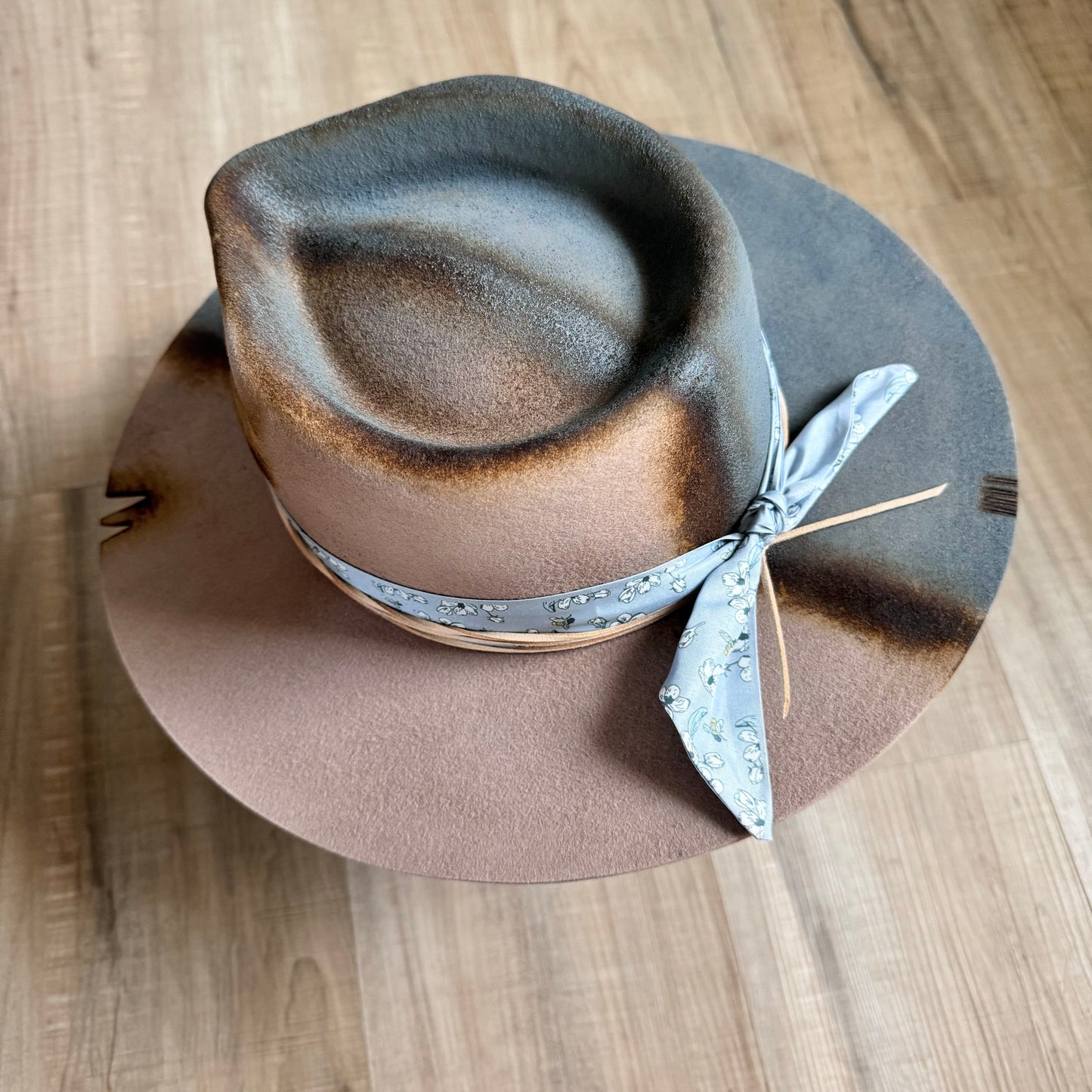 Custom LOC Two-Toned Wool Fedora