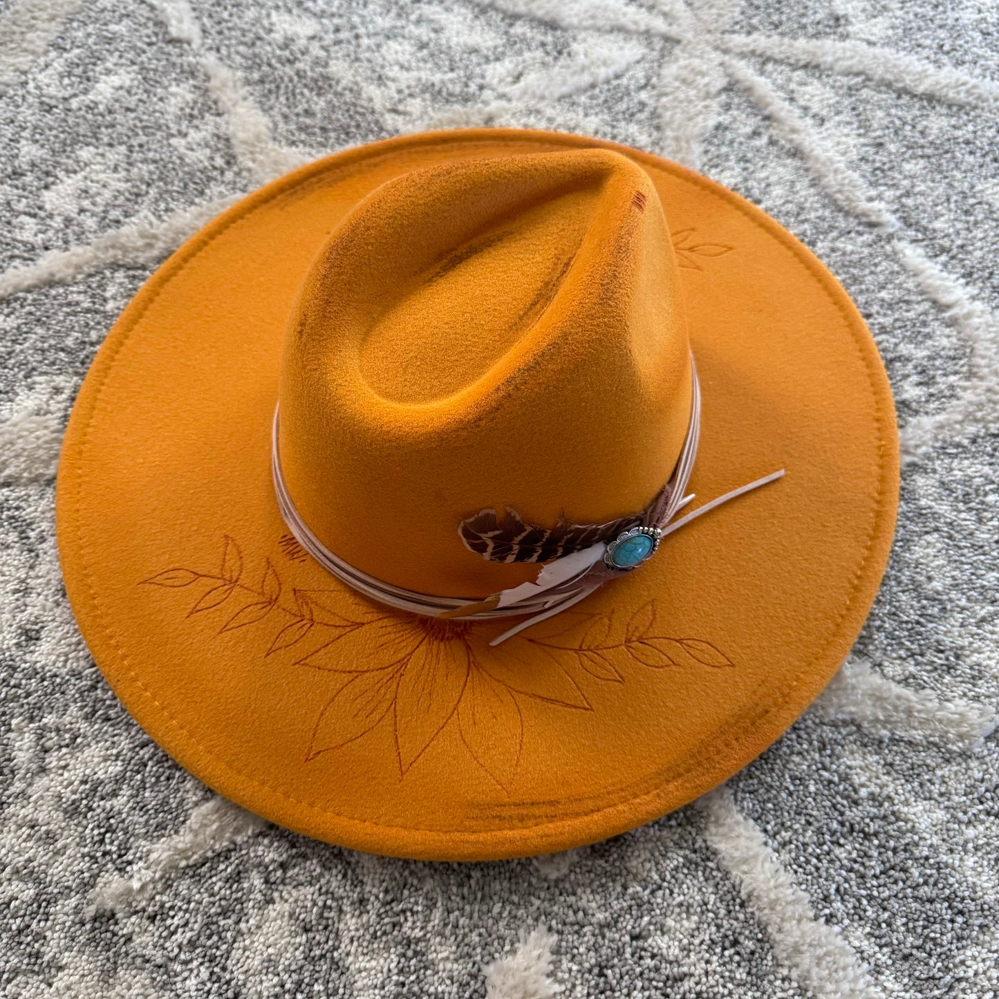 Custom Vegan Felt Rancher