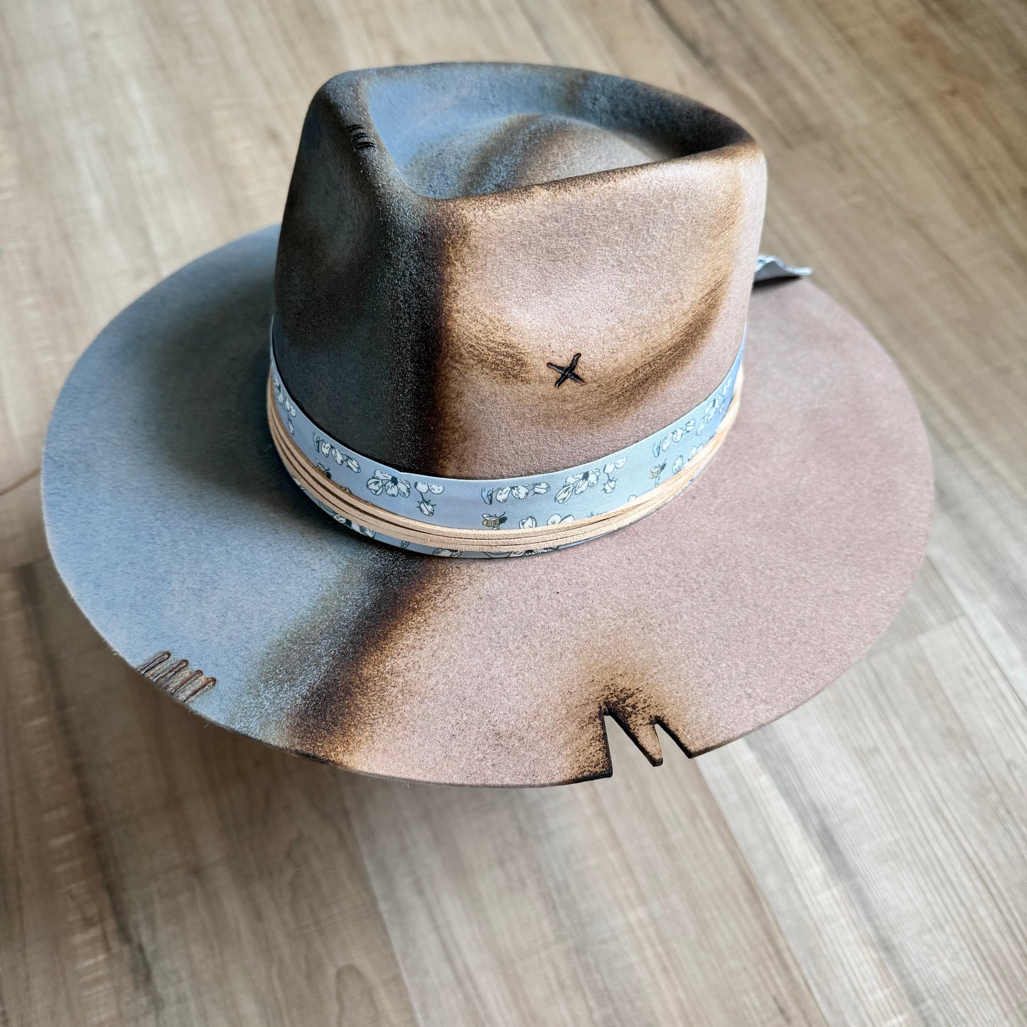Custom LOC Two-Toned Wool Fedora