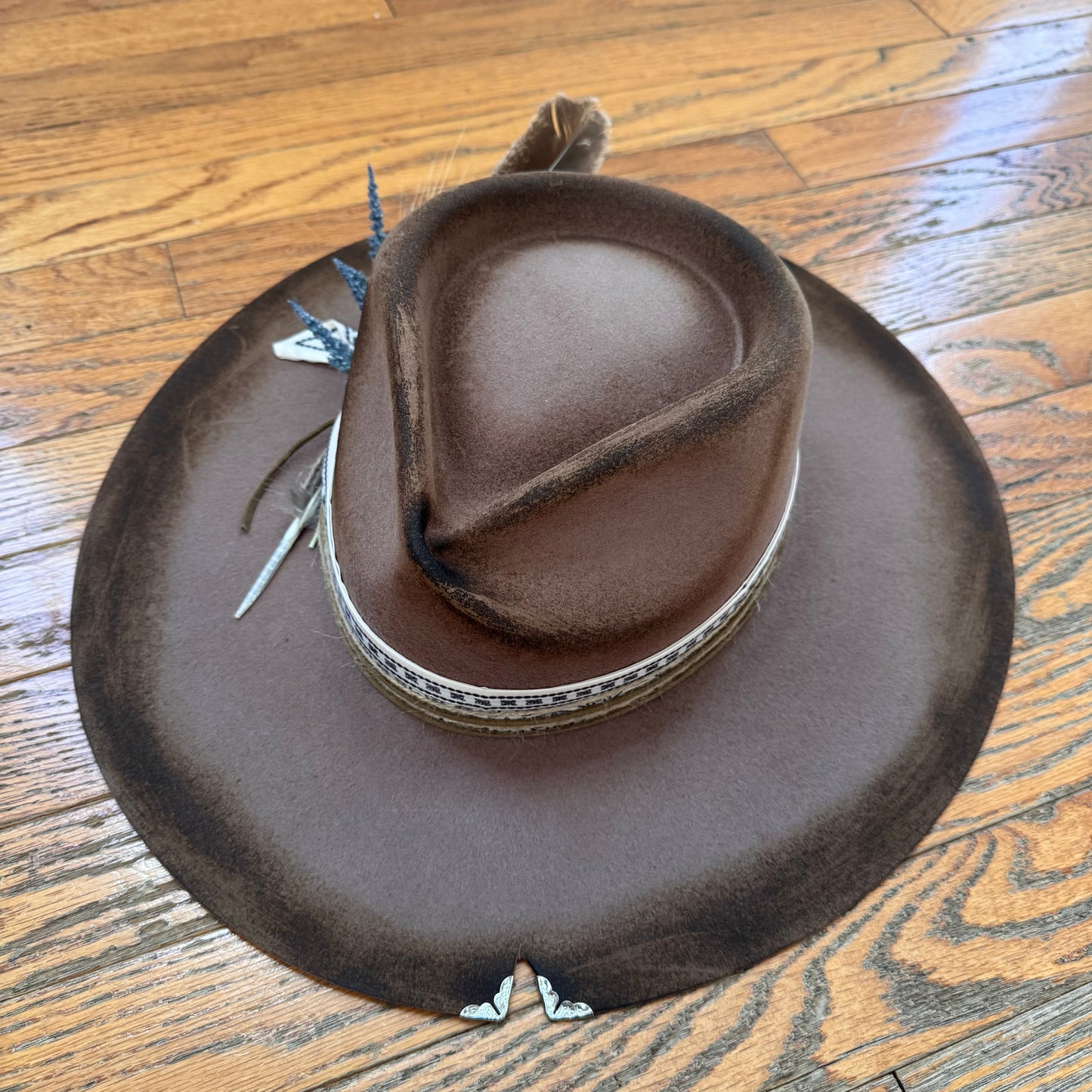 Custom Wool Wide Brim Rancher