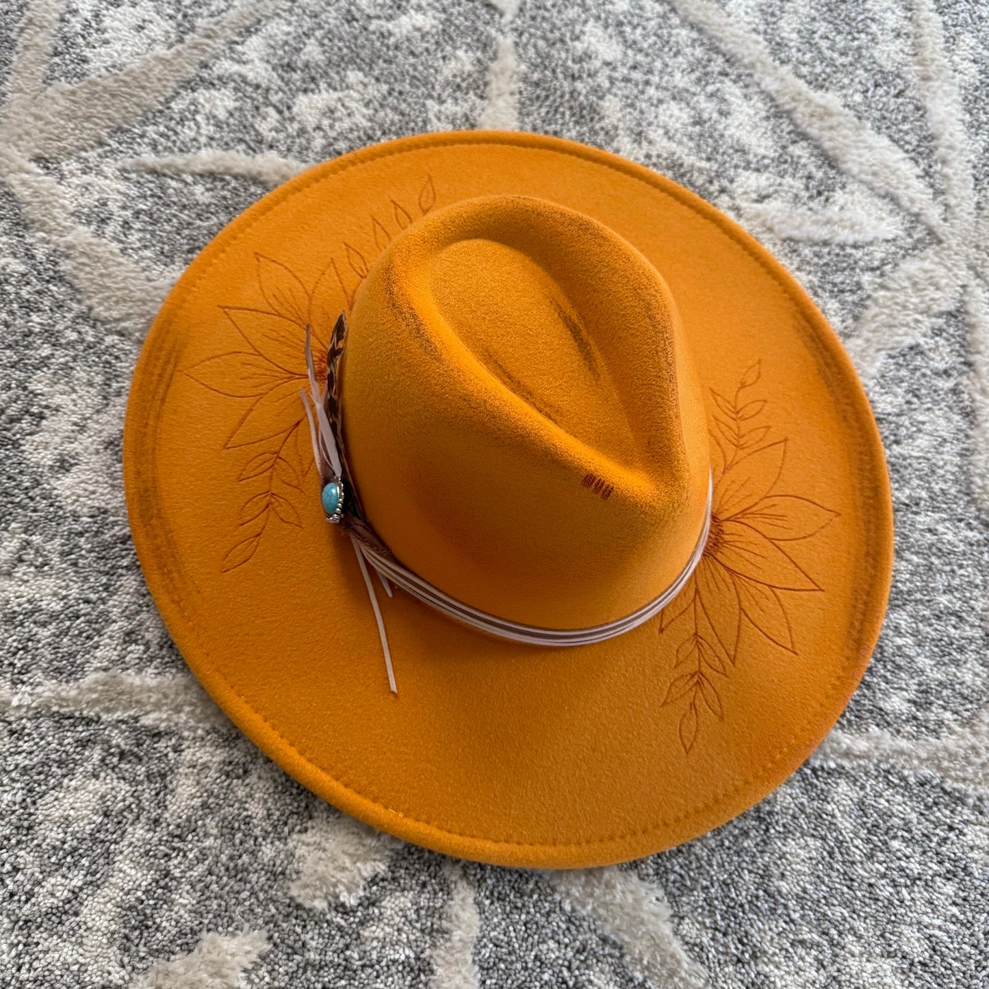 Custom Vegan Felt Rancher