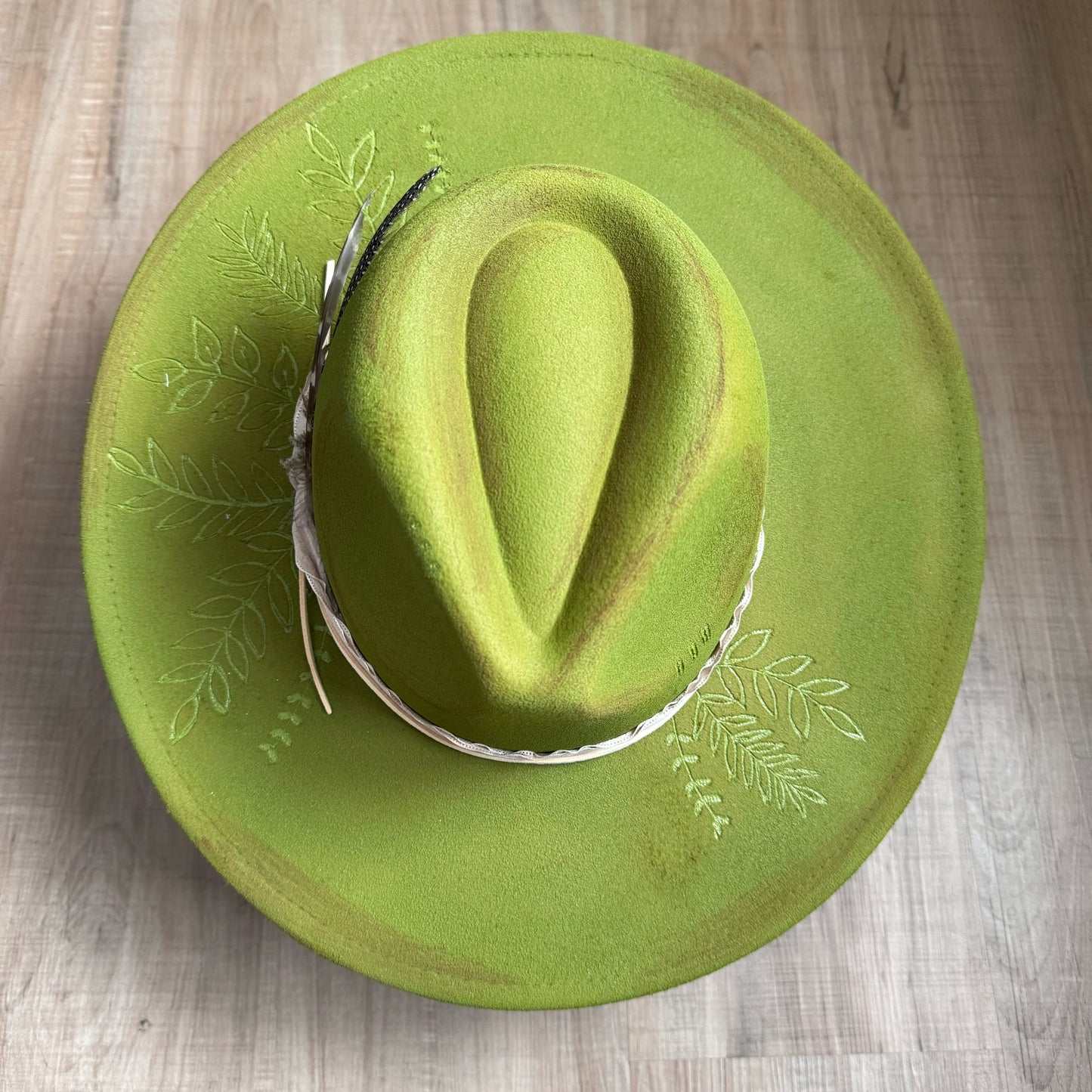 Custom Rancher Style Fedora (Wide Brim)