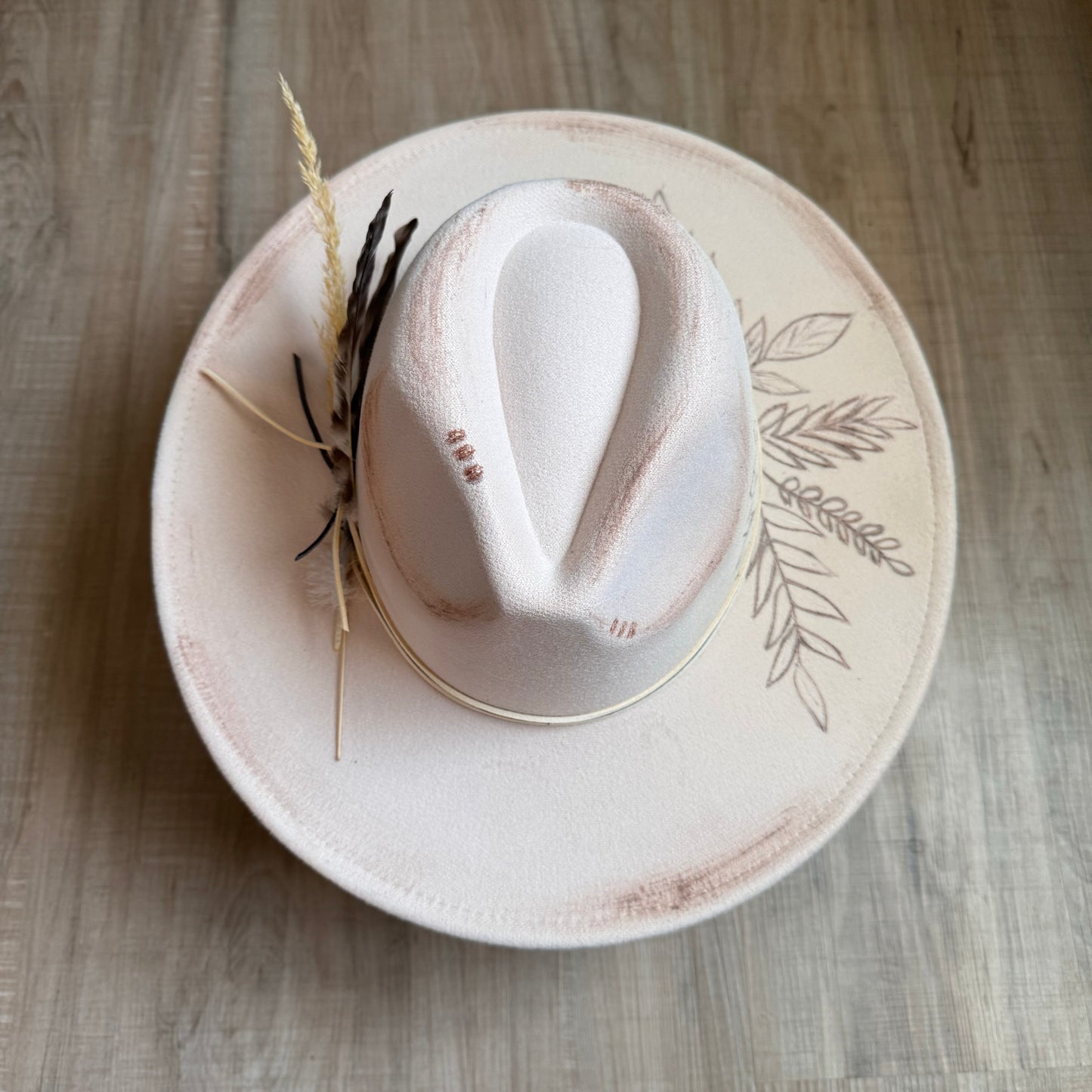 Custom Rancher Style Fedora (Wide Brim)