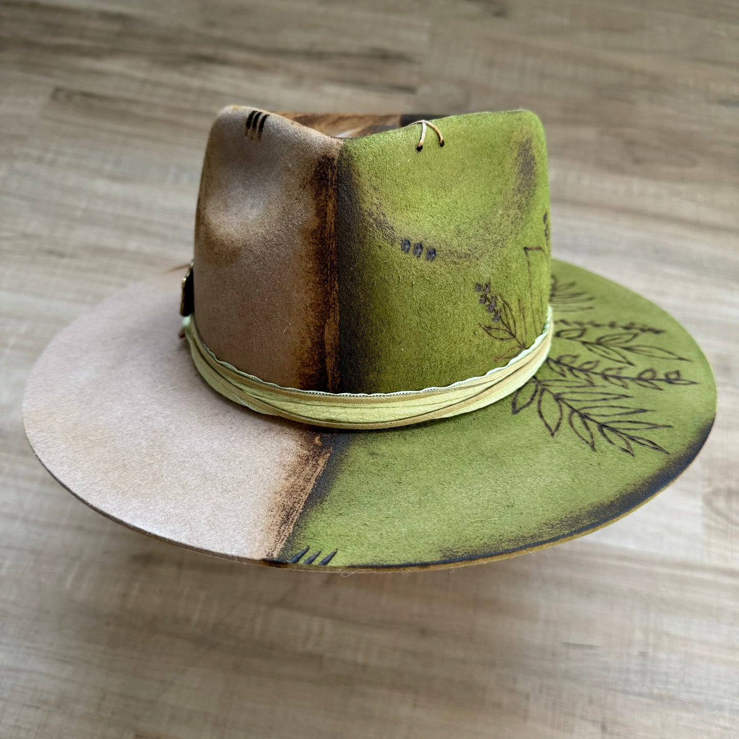 Custom LOC Two-Toned Wool Fedora
