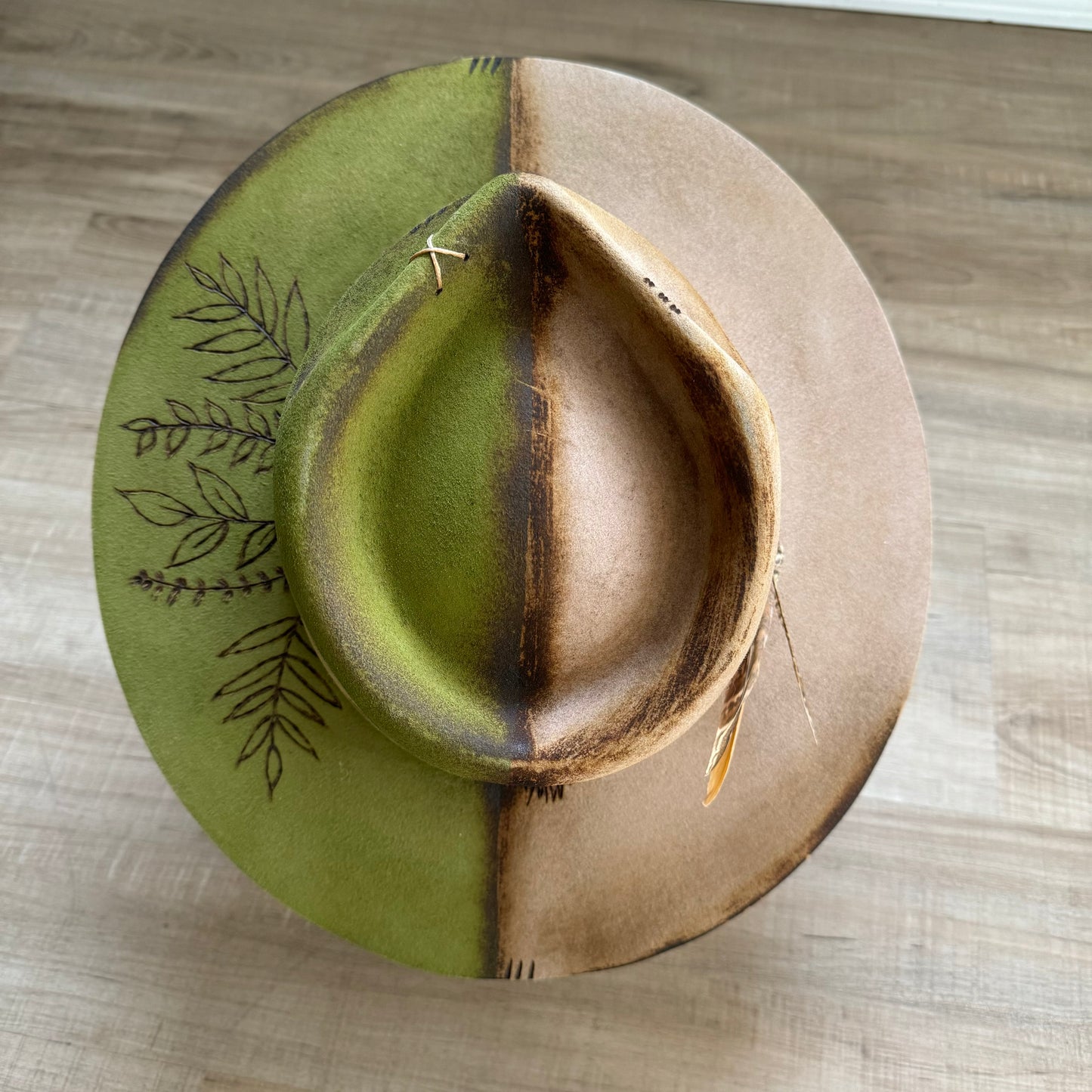 Custom LOC Two-Toned Wool Fedora
