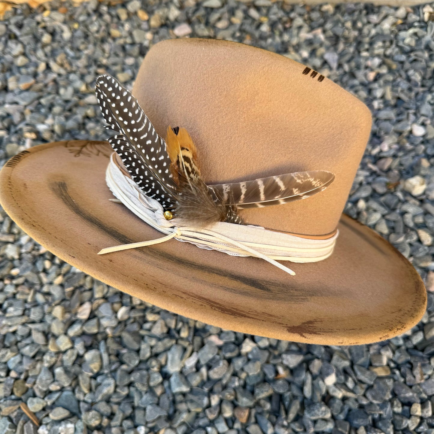 LOC Custom “The Fleur” Wool Fedora