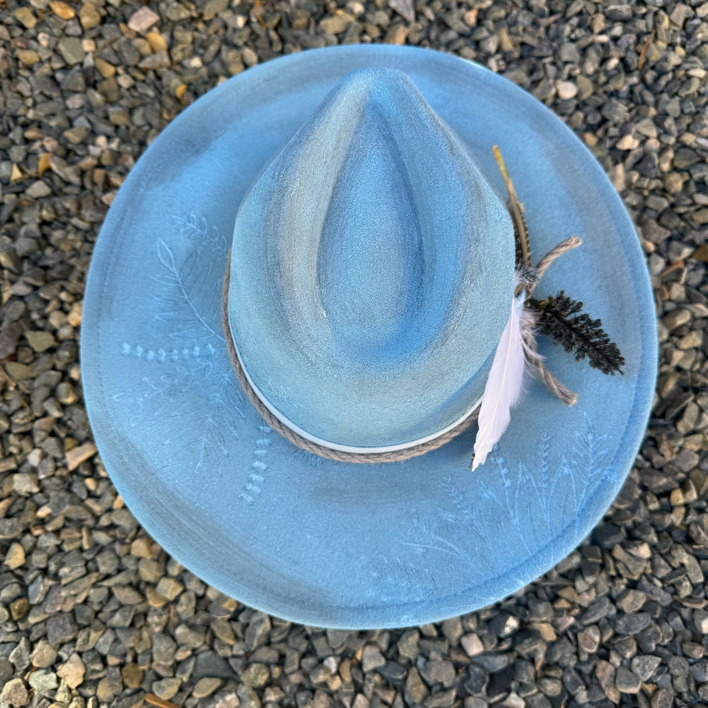 Custom Rancher Style Fedora (Wide Brim)