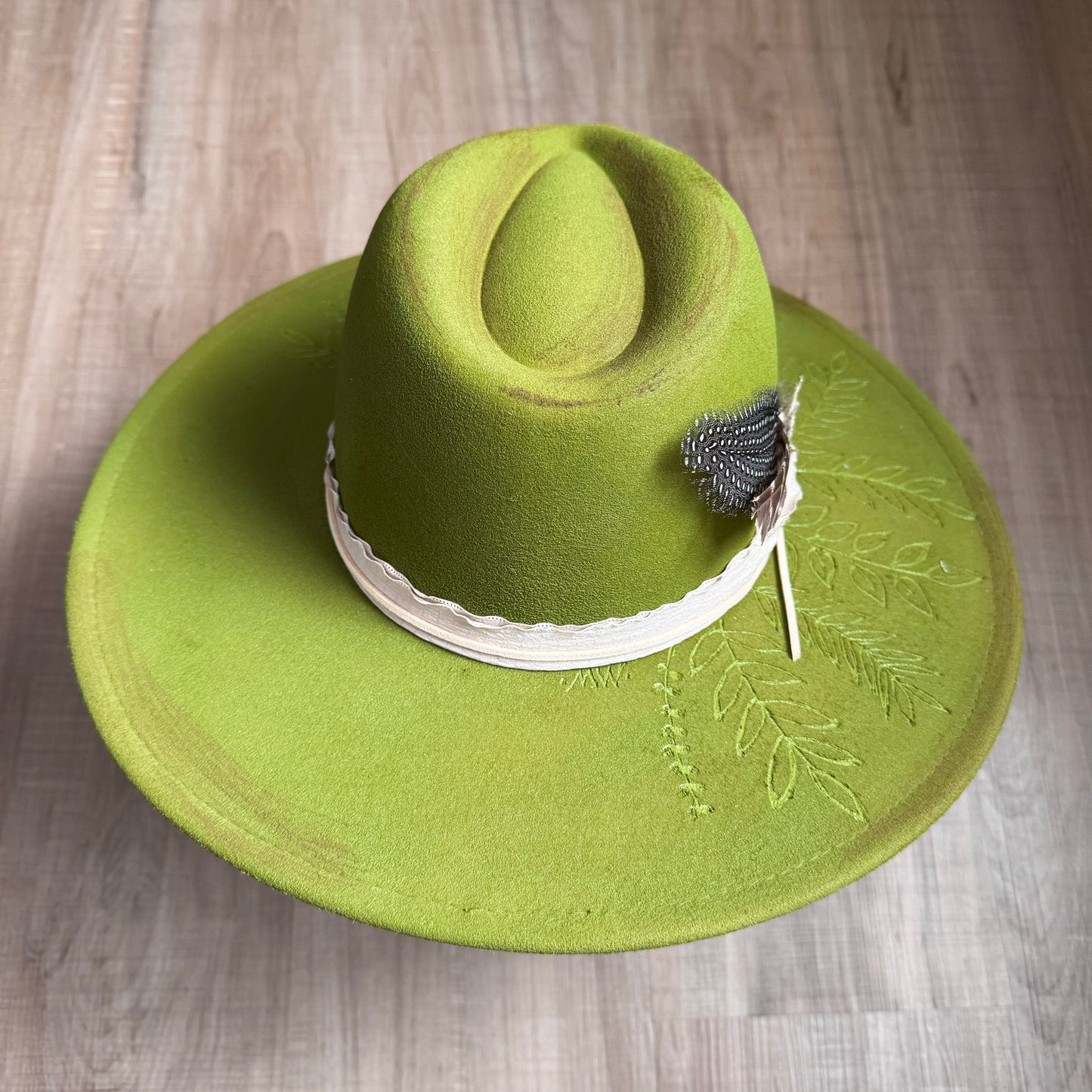 Custom Rancher Style Fedora (Wide Brim)