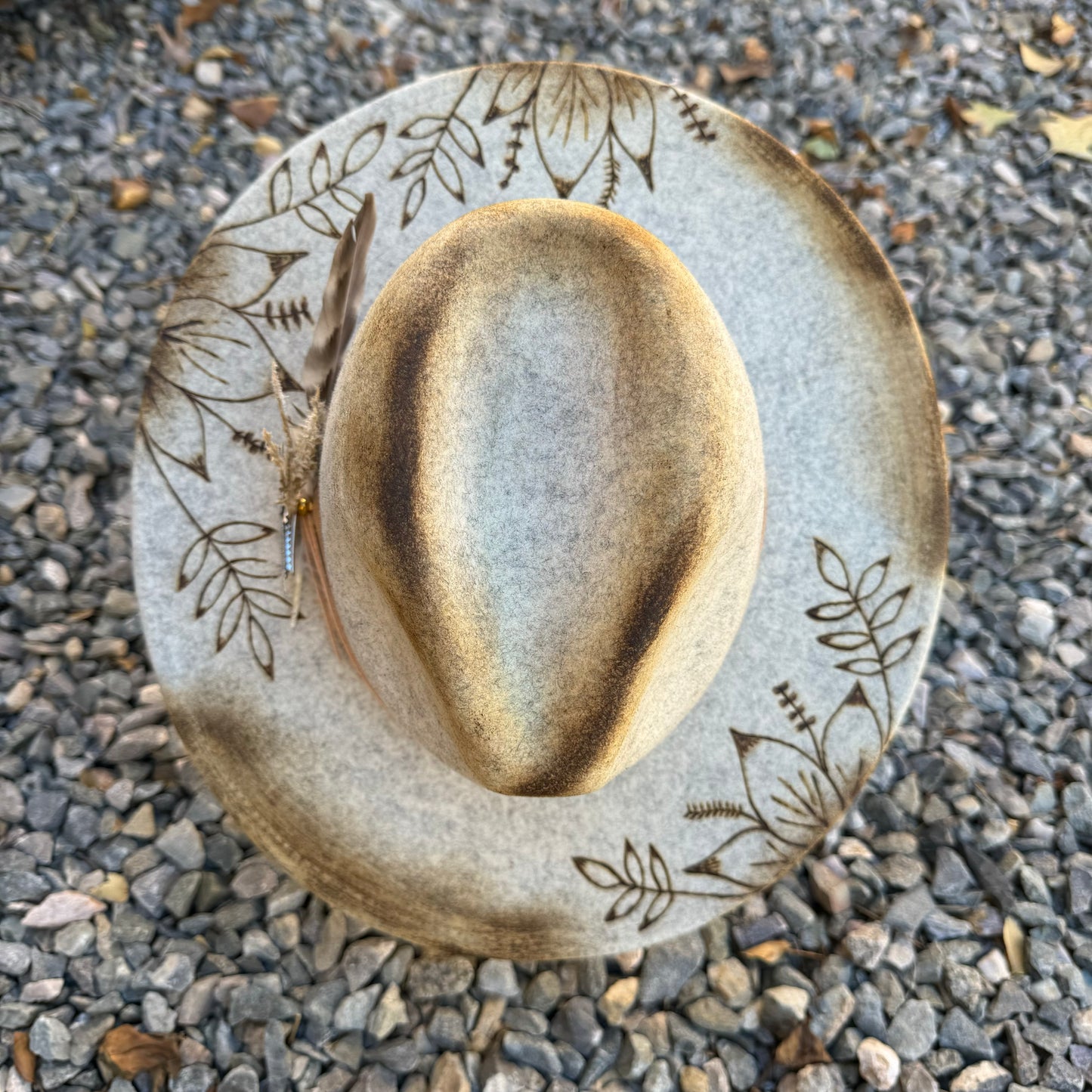 LOC Custom “The Mack” Speckled Gray Wool Fedora