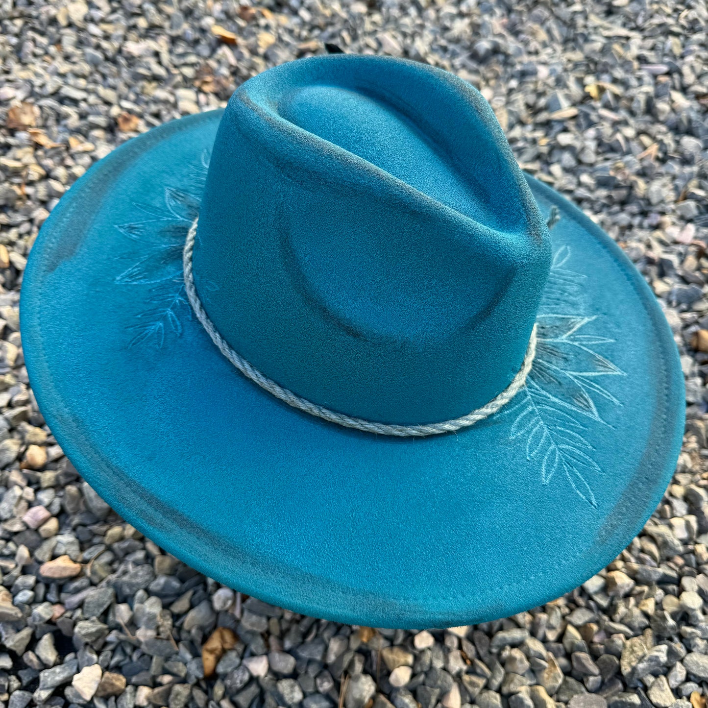 Custom Rancher Style Fedora (Wide Brim)