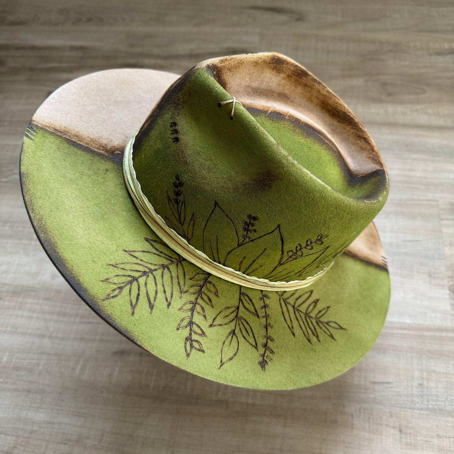Custom LOC Two-Toned Wool Fedora