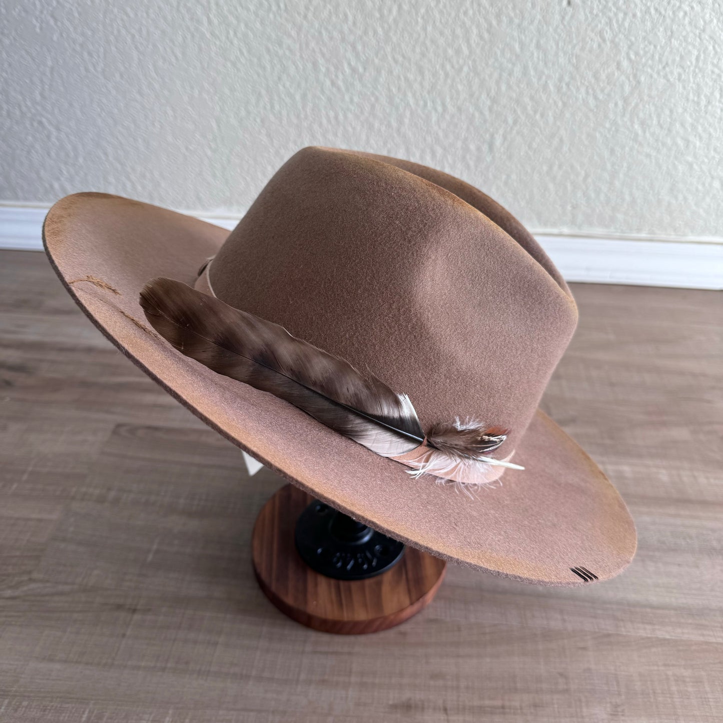 LOC Custom “The Grove” Wool Fedora in Teak