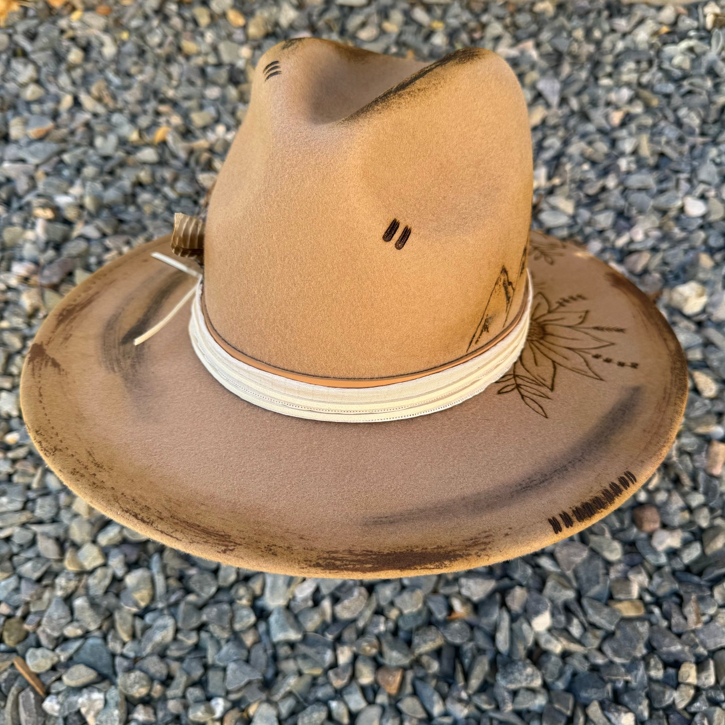 LOC Custom “The Fleur” Wool Fedora