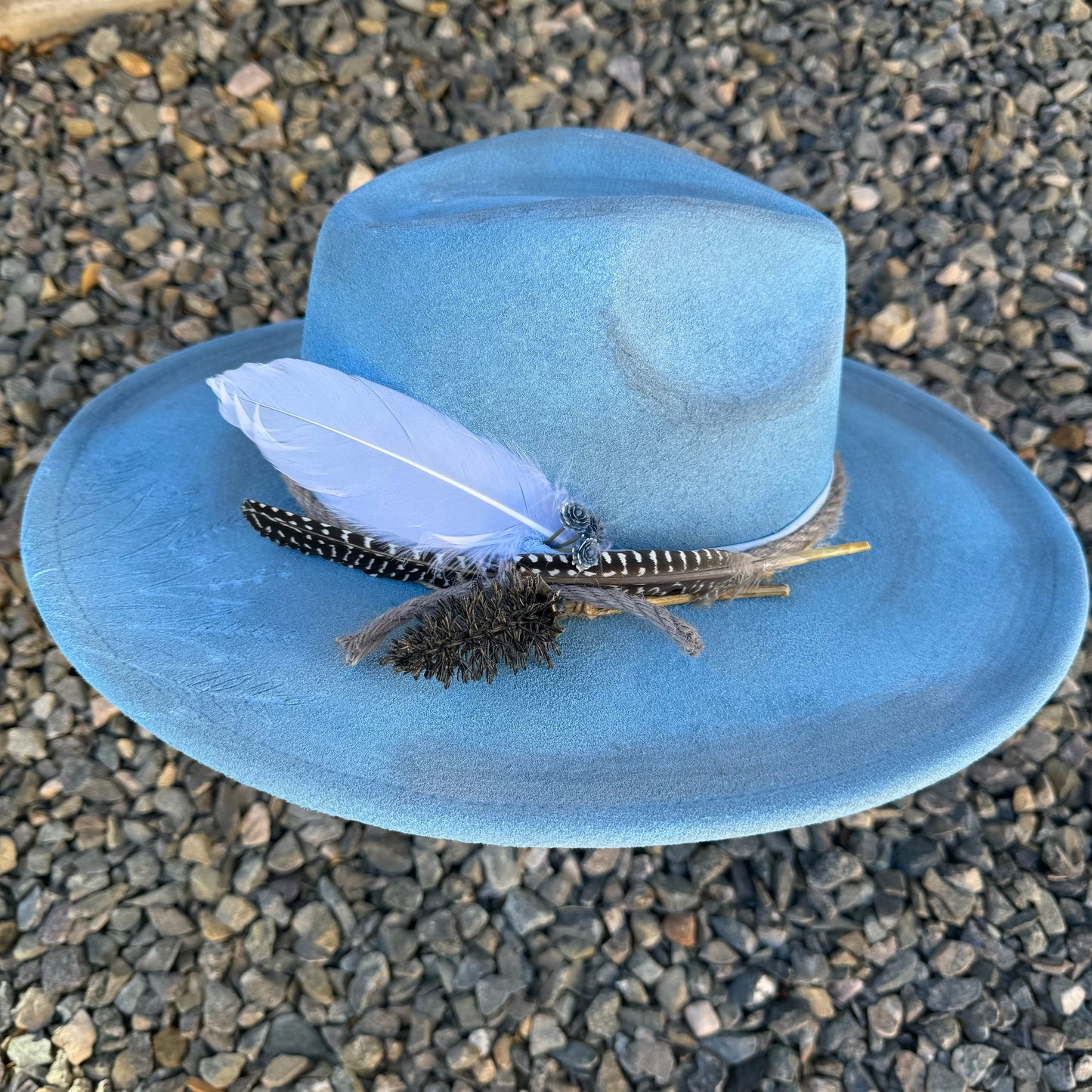 Custom Rancher Style Fedora (Wide Brim)