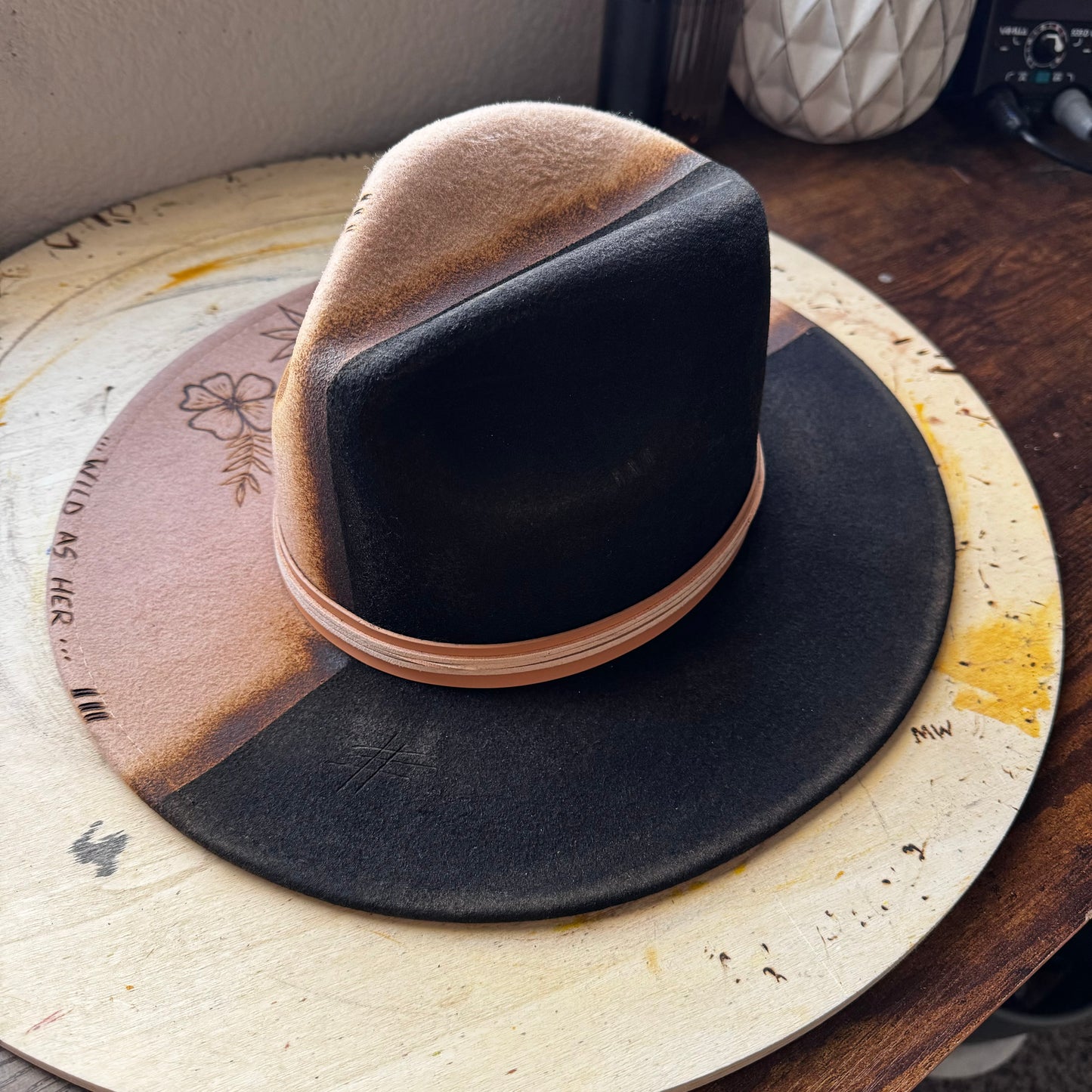 Custom “The Fleur” Wool Fedora