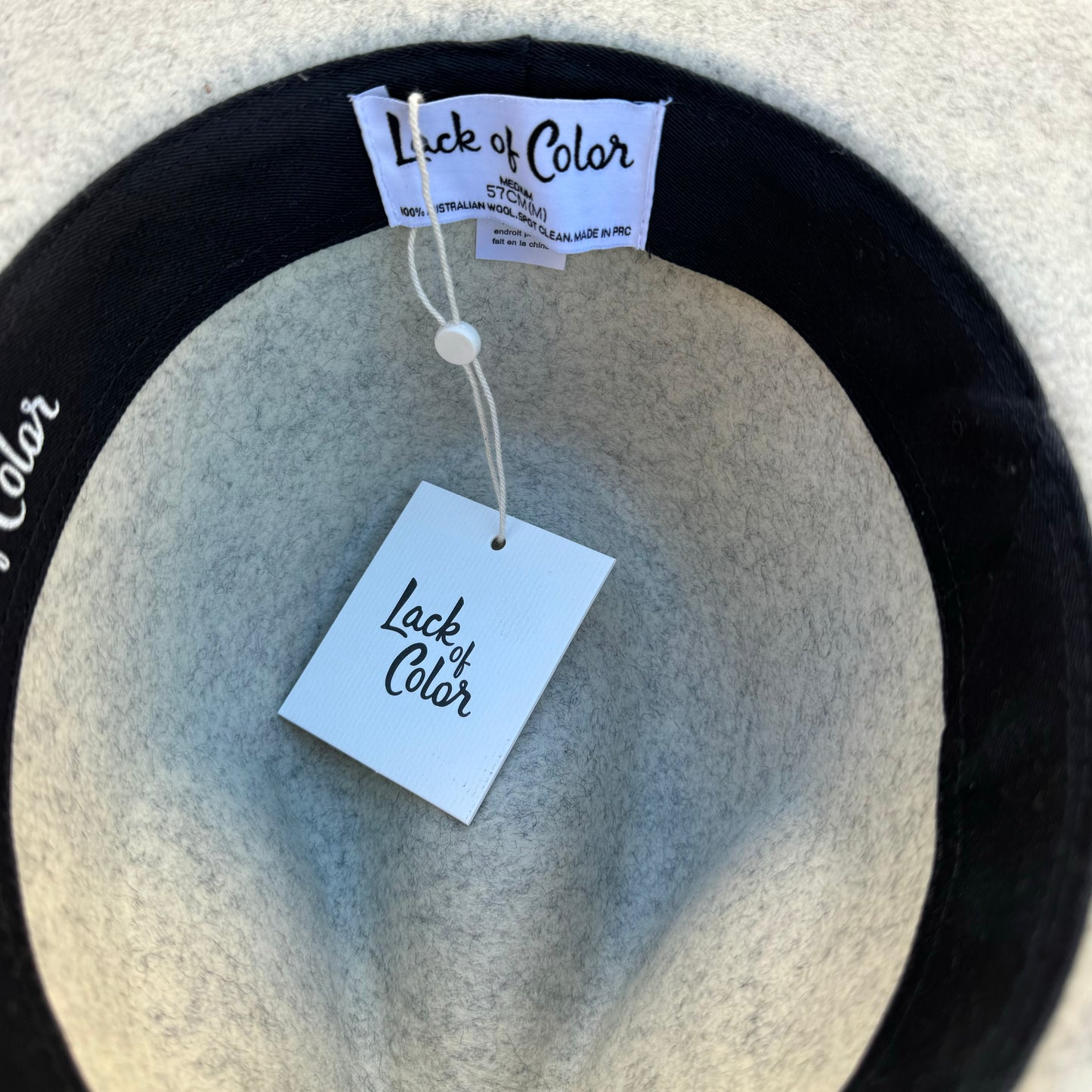 LOC Custom “The Mack” Speckled Gray Wool Fedora