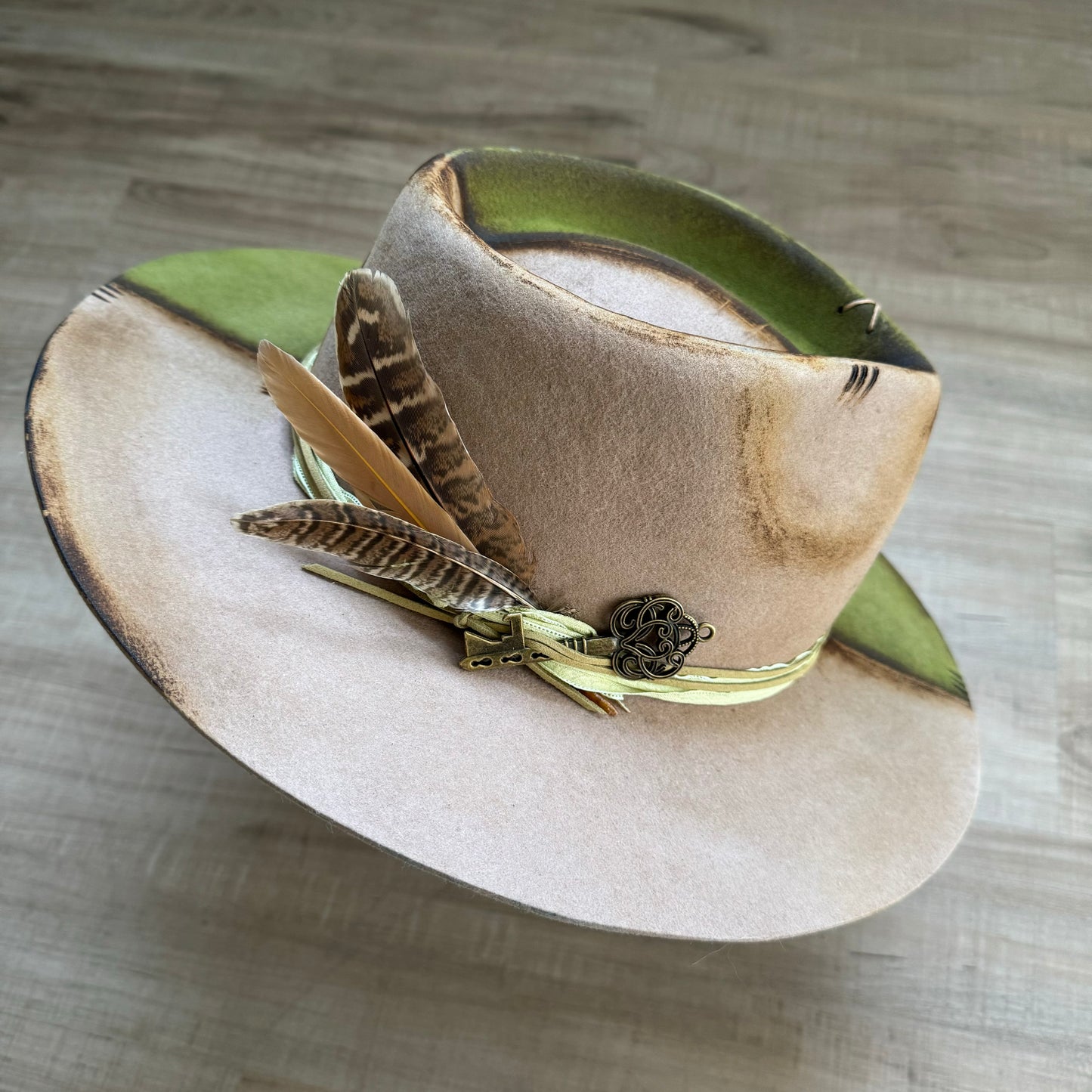 Custom LOC Two-Toned Wool Fedora