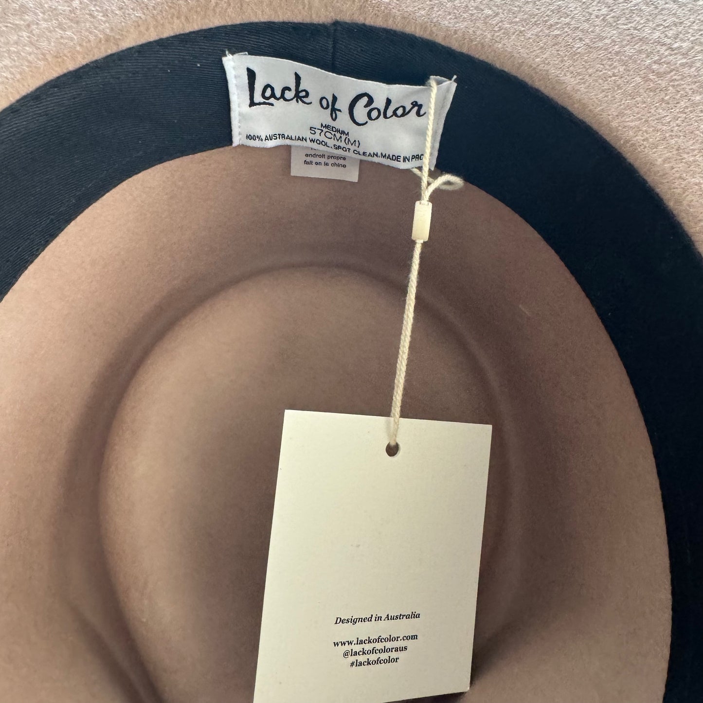 Custom LOC Two-Toned Wool Fedora
