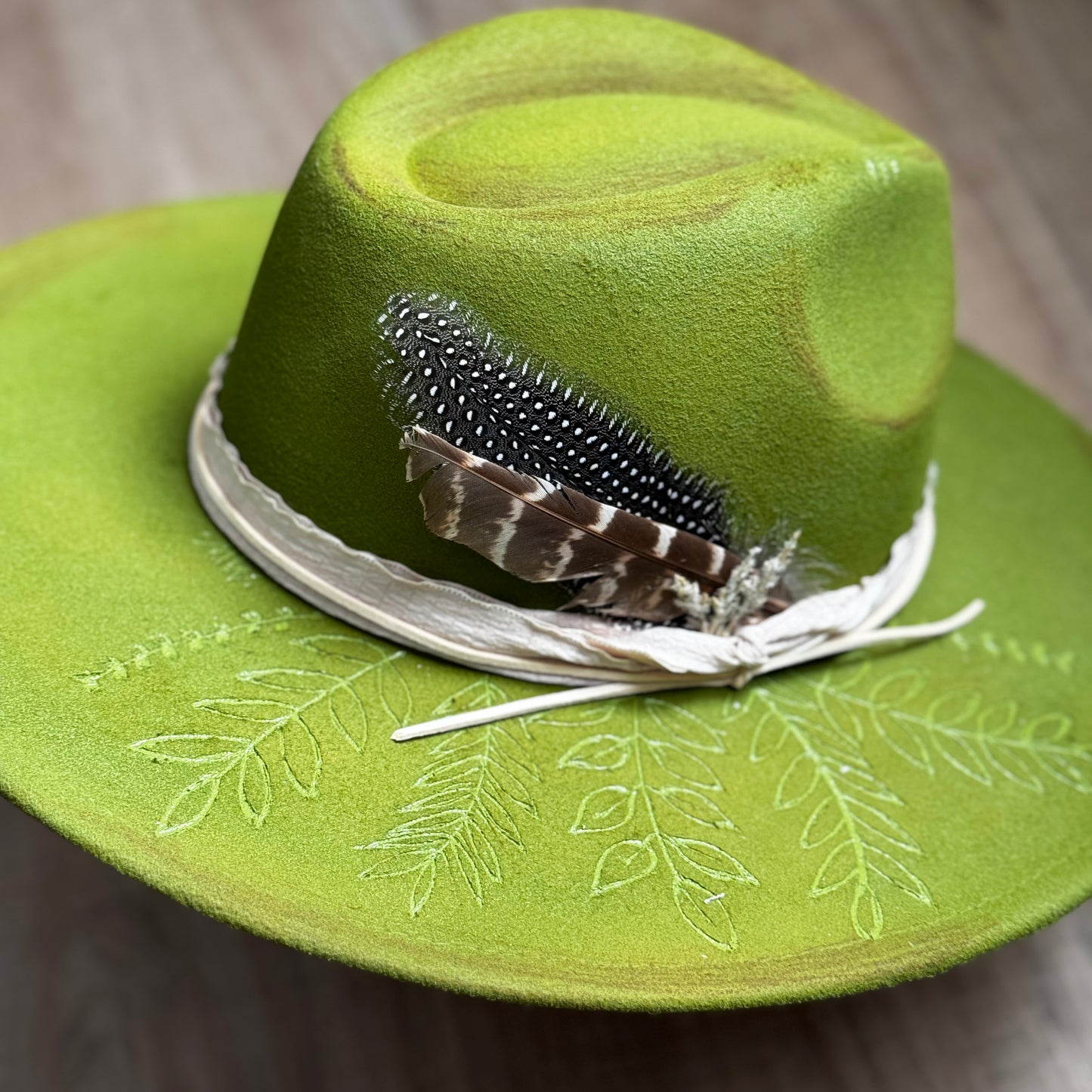 Custom Rancher Style Fedora (Wide Brim)