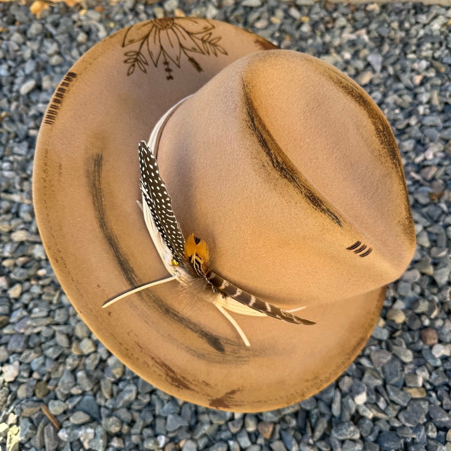 LOC Custom “The Fleur” Wool Fedora