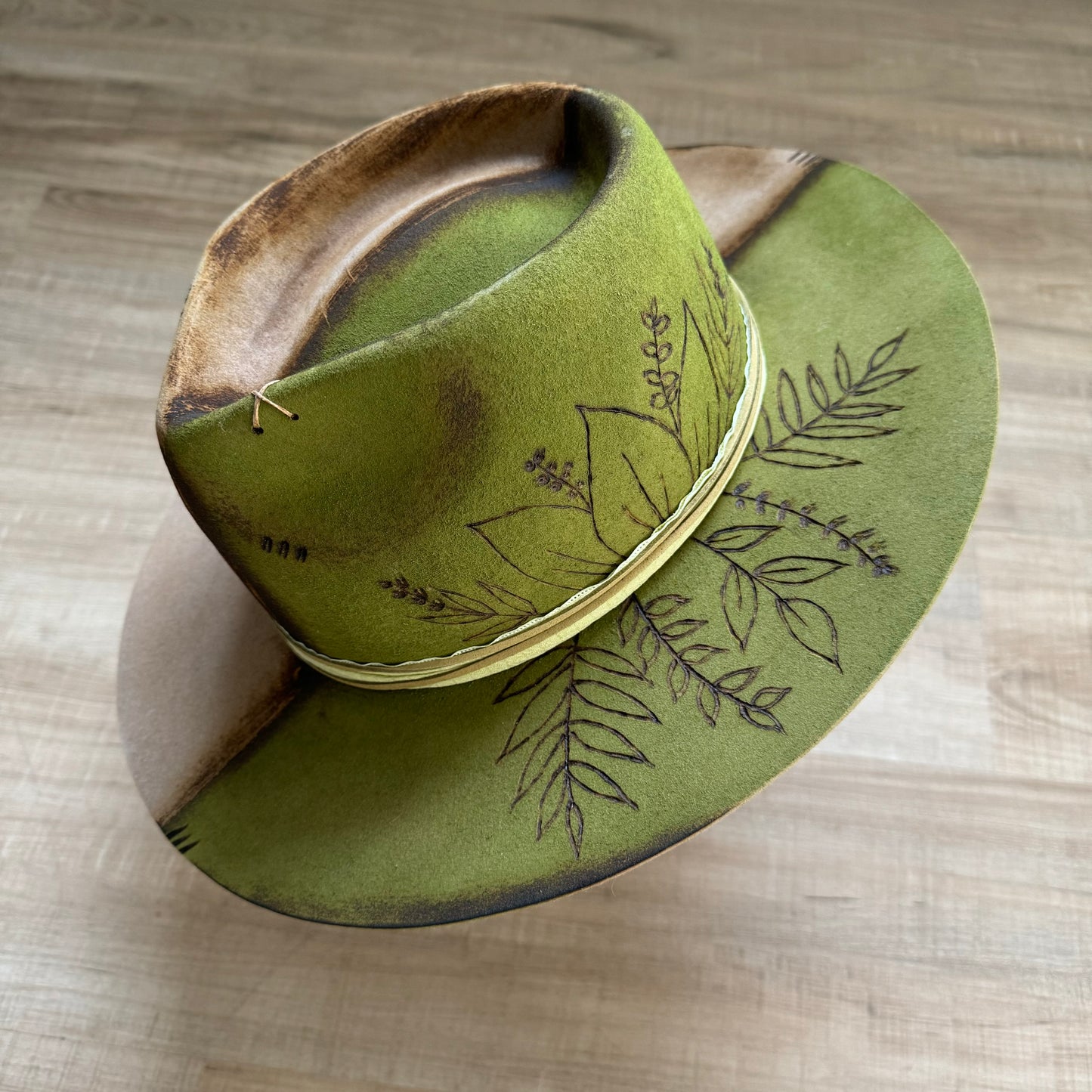 Custom LOC Two-Toned Wool Fedora