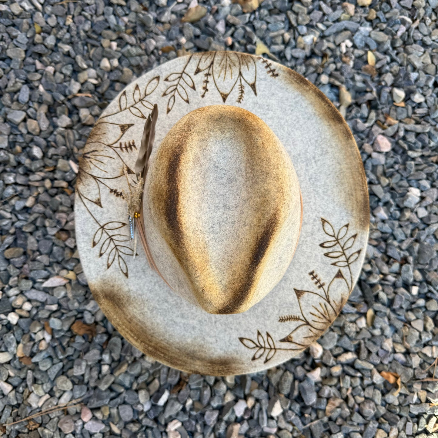 LOC Custom “The Mack” Speckled Gray Wool Fedora
