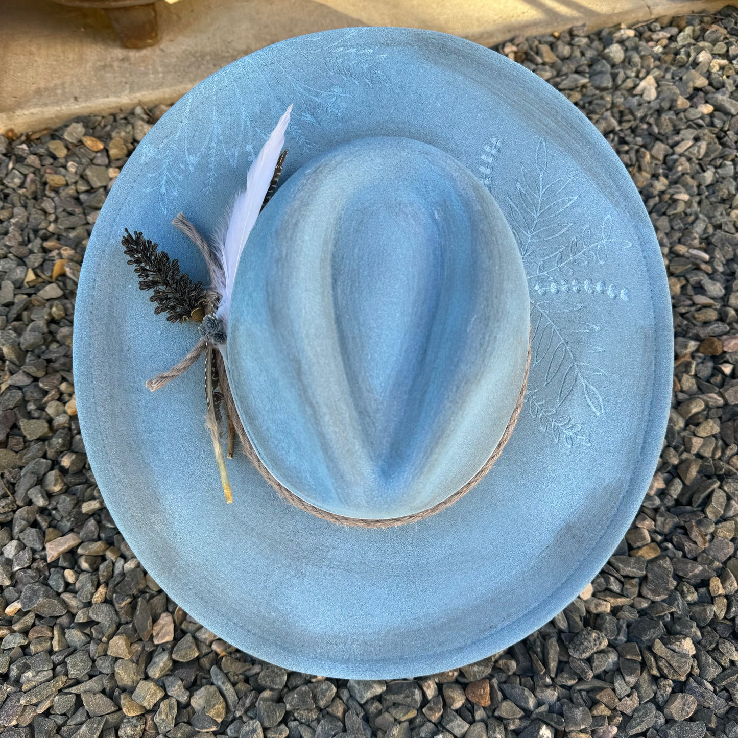 Custom Rancher Style Fedora (Wide Brim)