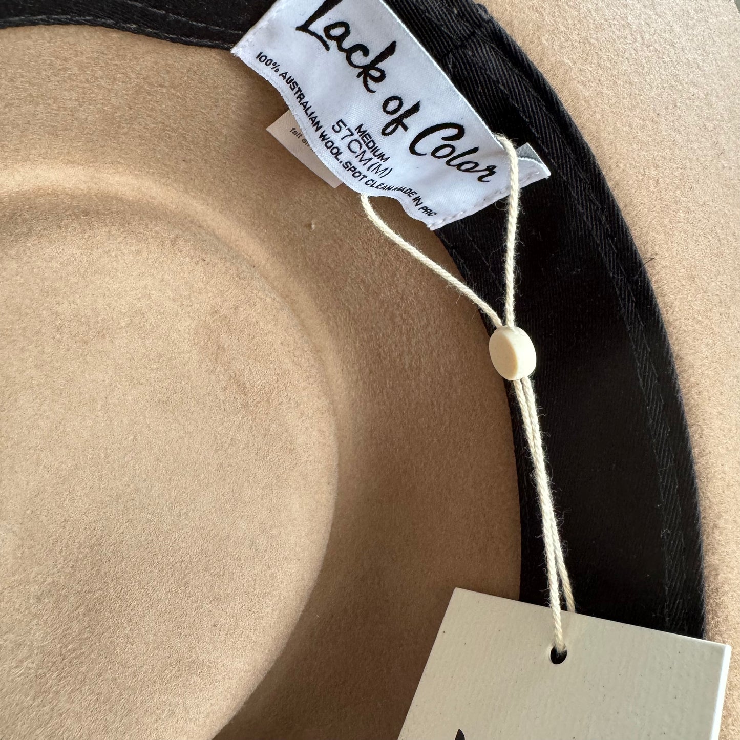 Custom LOC Two-Toned “Sun & Moon” Wool Fedora