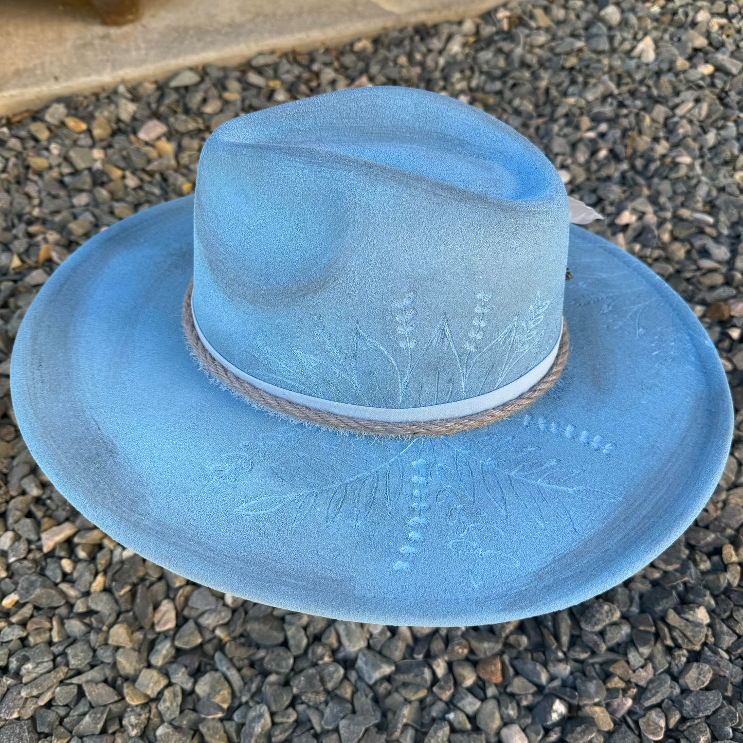 Custom Rancher Style Fedora (Wide Brim)