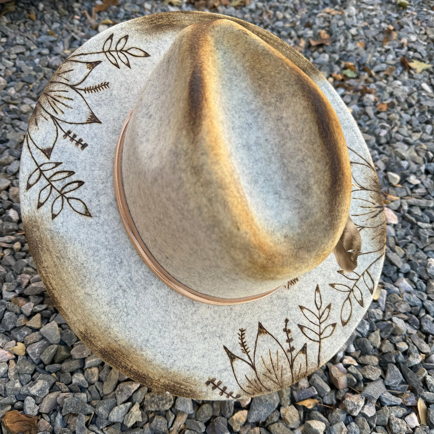 LOC Custom “The Mack” Speckled Gray Wool Fedora