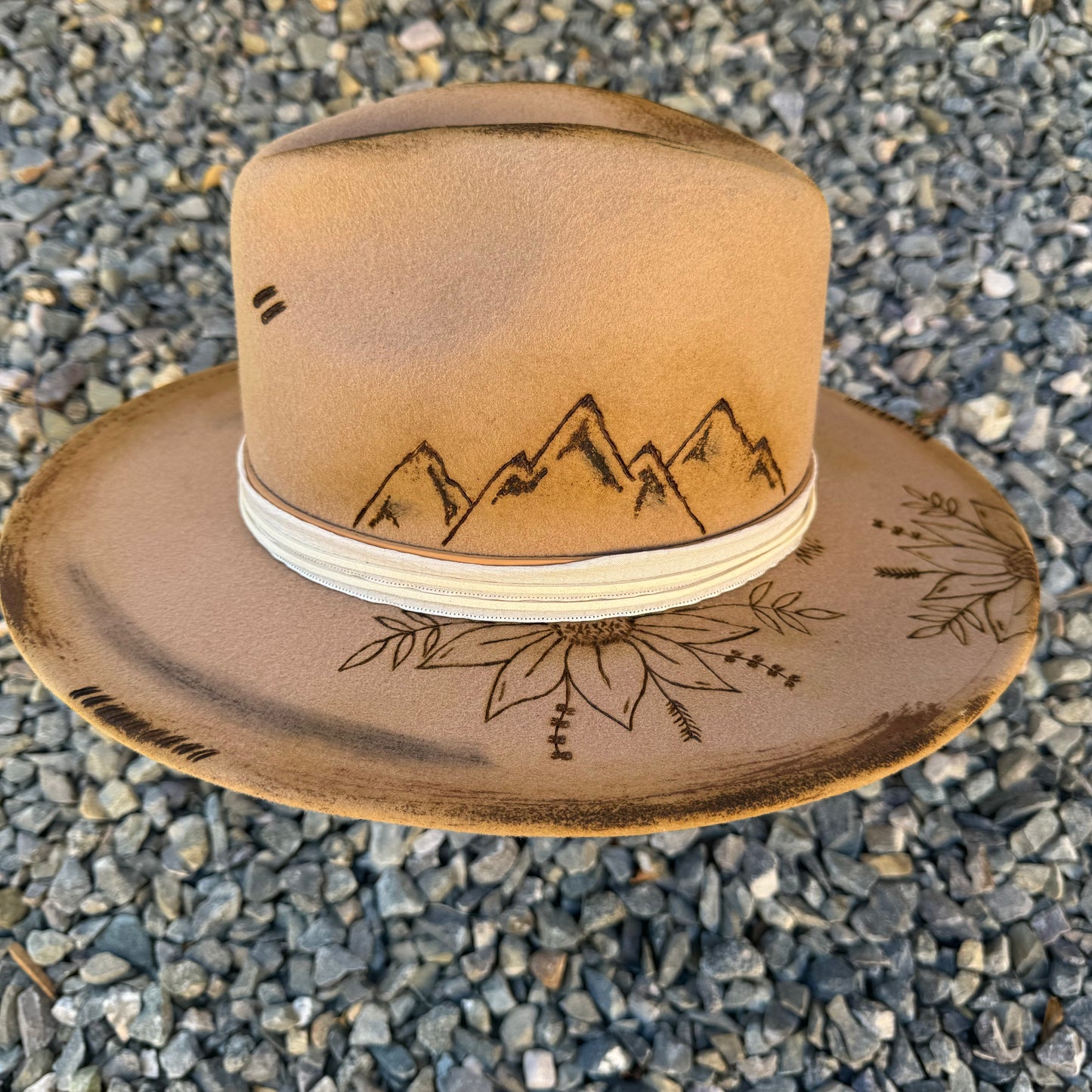 LOC Custom “The Fleur” Wool Fedora