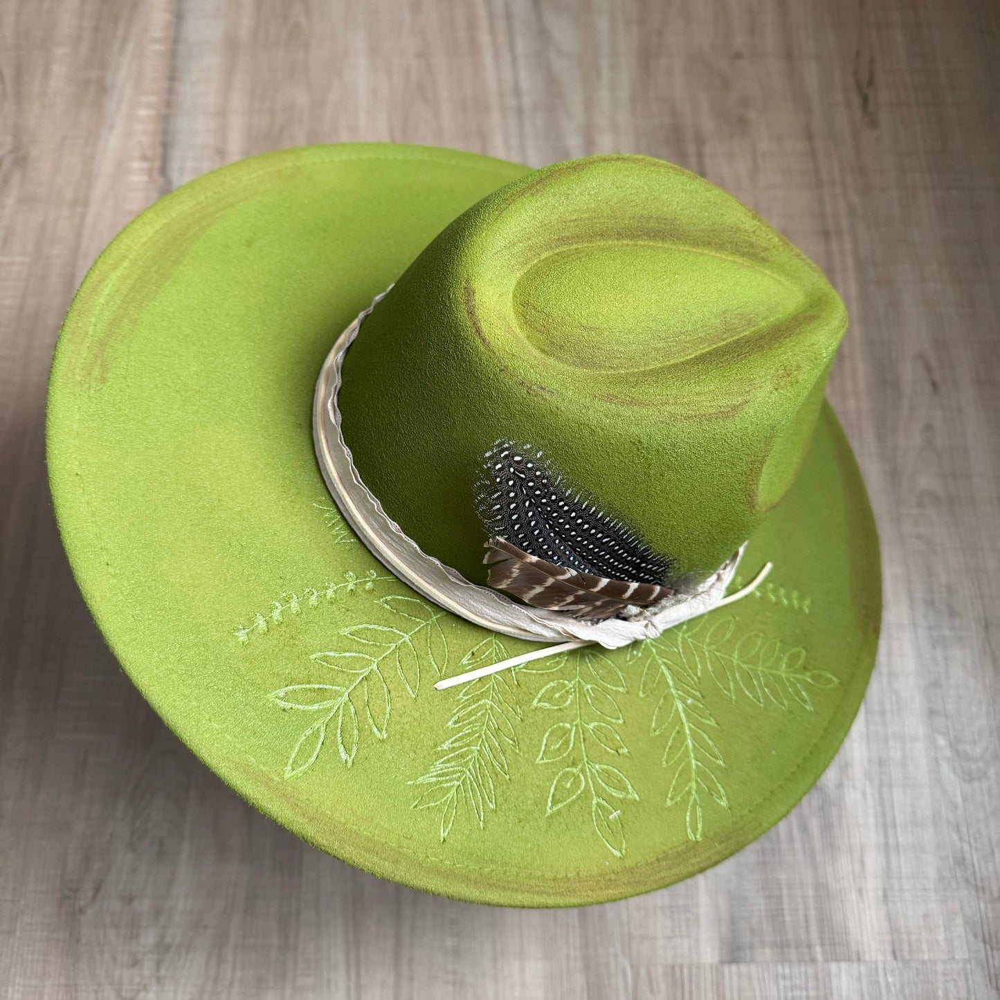 Custom Rancher Style Fedora (Wide Brim)