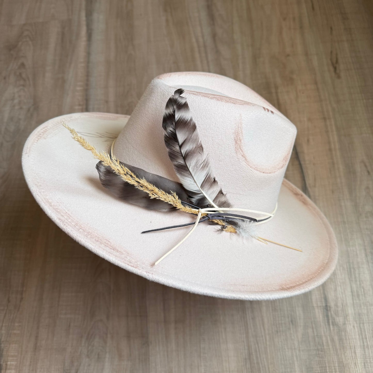 Custom Rancher Style Fedora (Wide Brim)