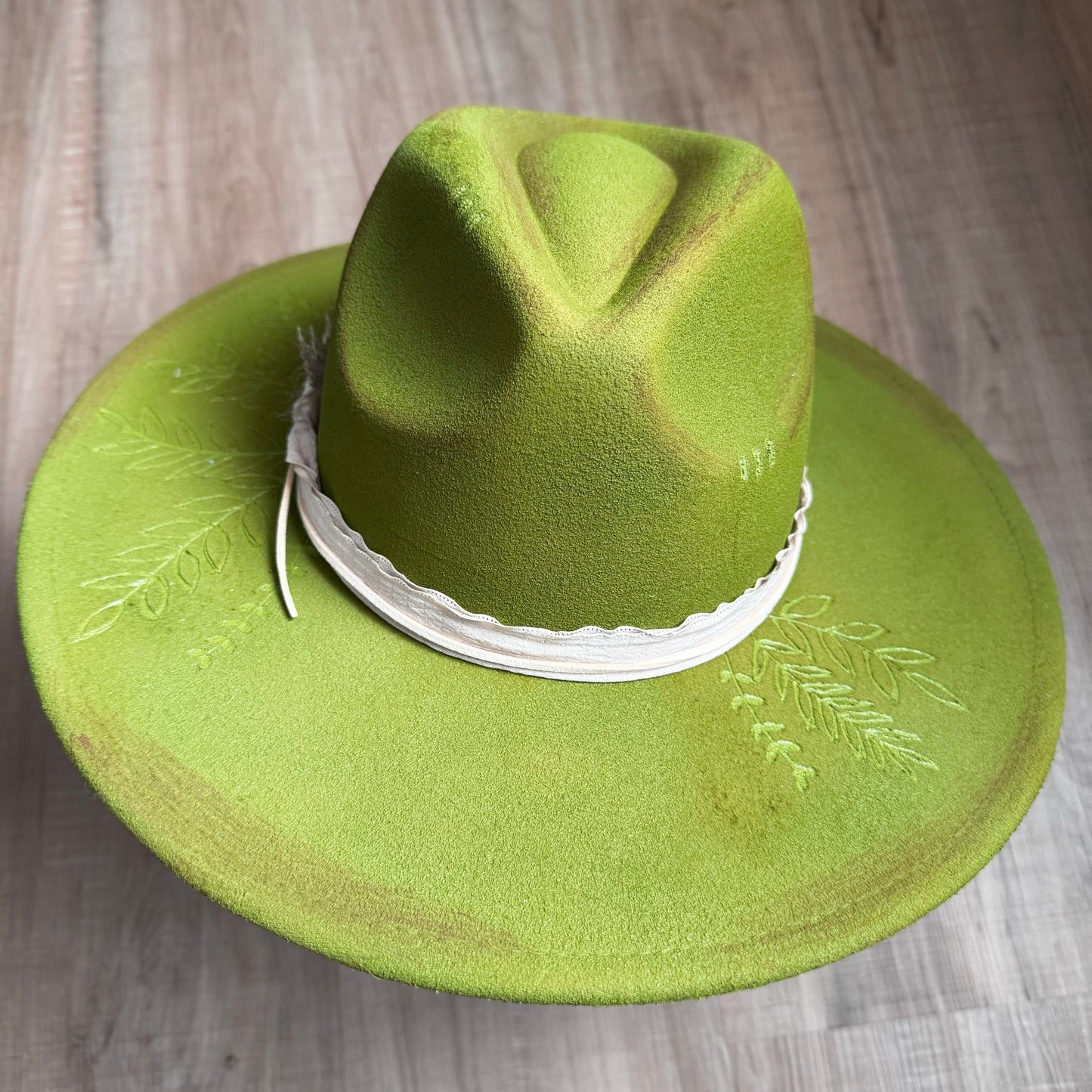 Custom Rancher Style Fedora (Wide Brim)