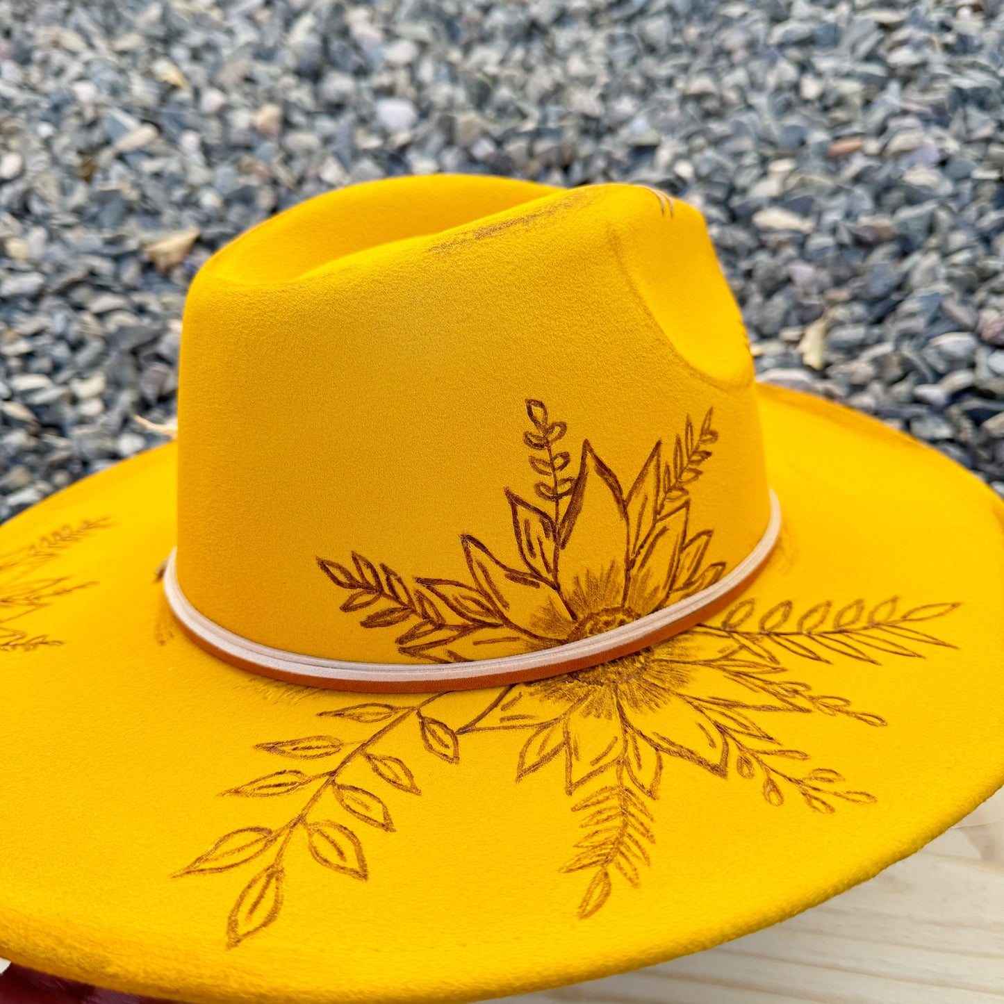 Custom Rancher Style Fedora (Wide Brim)