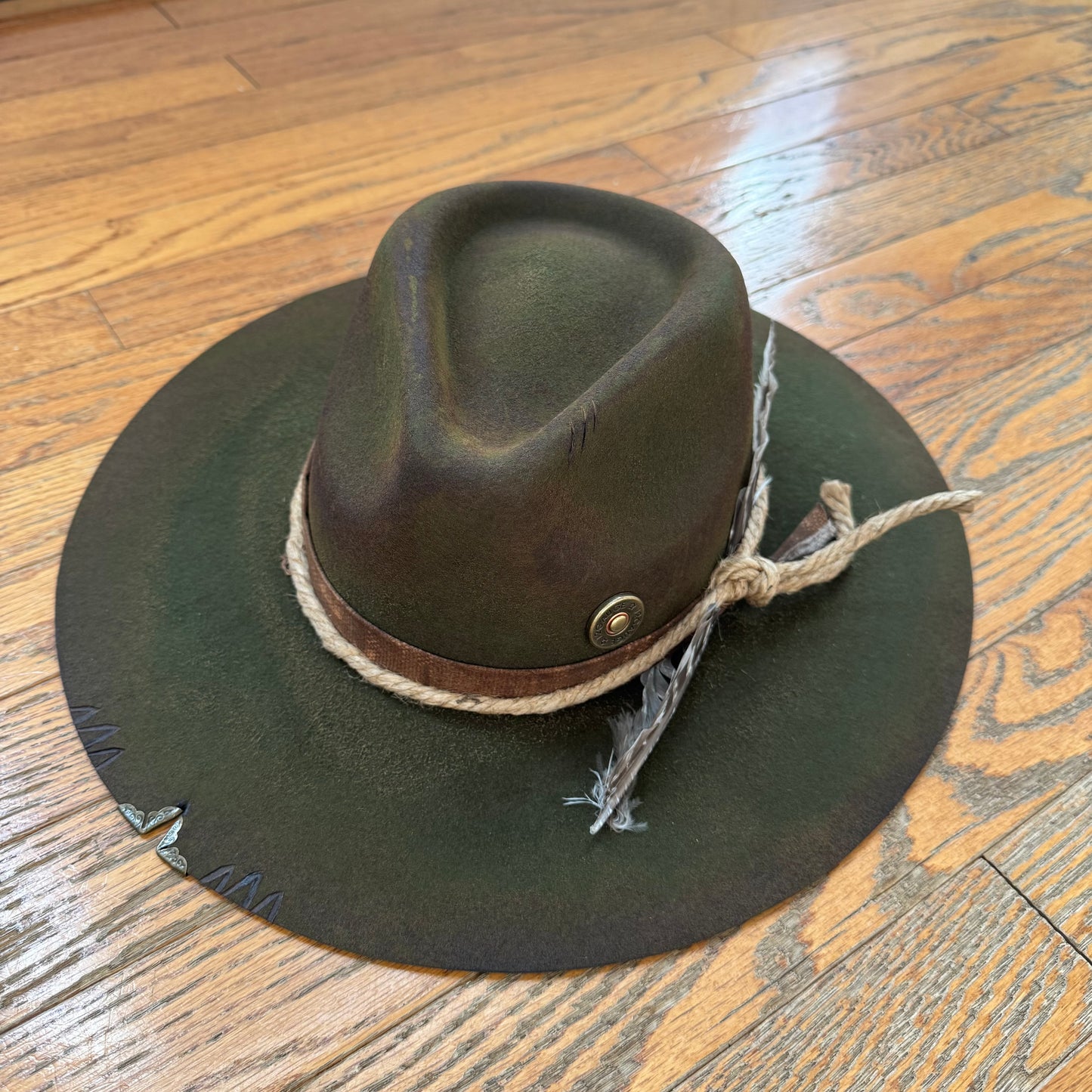 Custom Wool Wide Brim Rancher